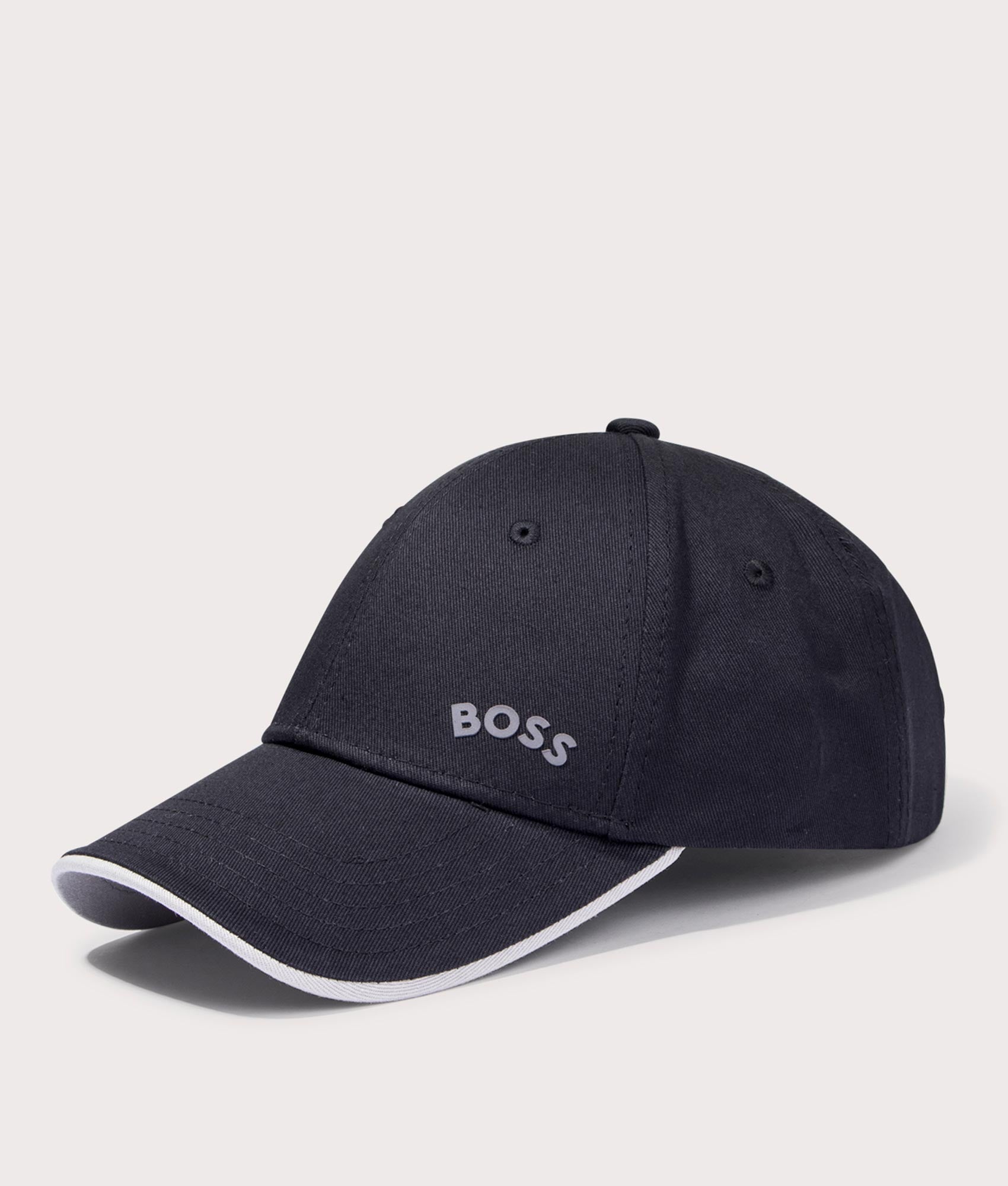 BOSS Mens Bold Curved Cap - Colour: 001 Black - Size: One Size