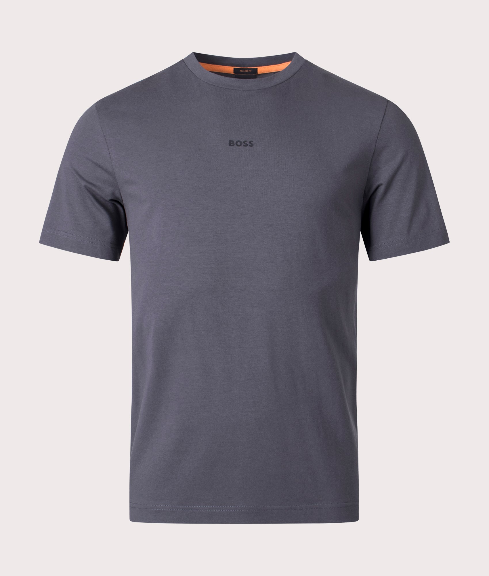 BOSS Mens Relaxed Fit TChup T-Shirt - Colour: 022 Dark Grey - Size: Large