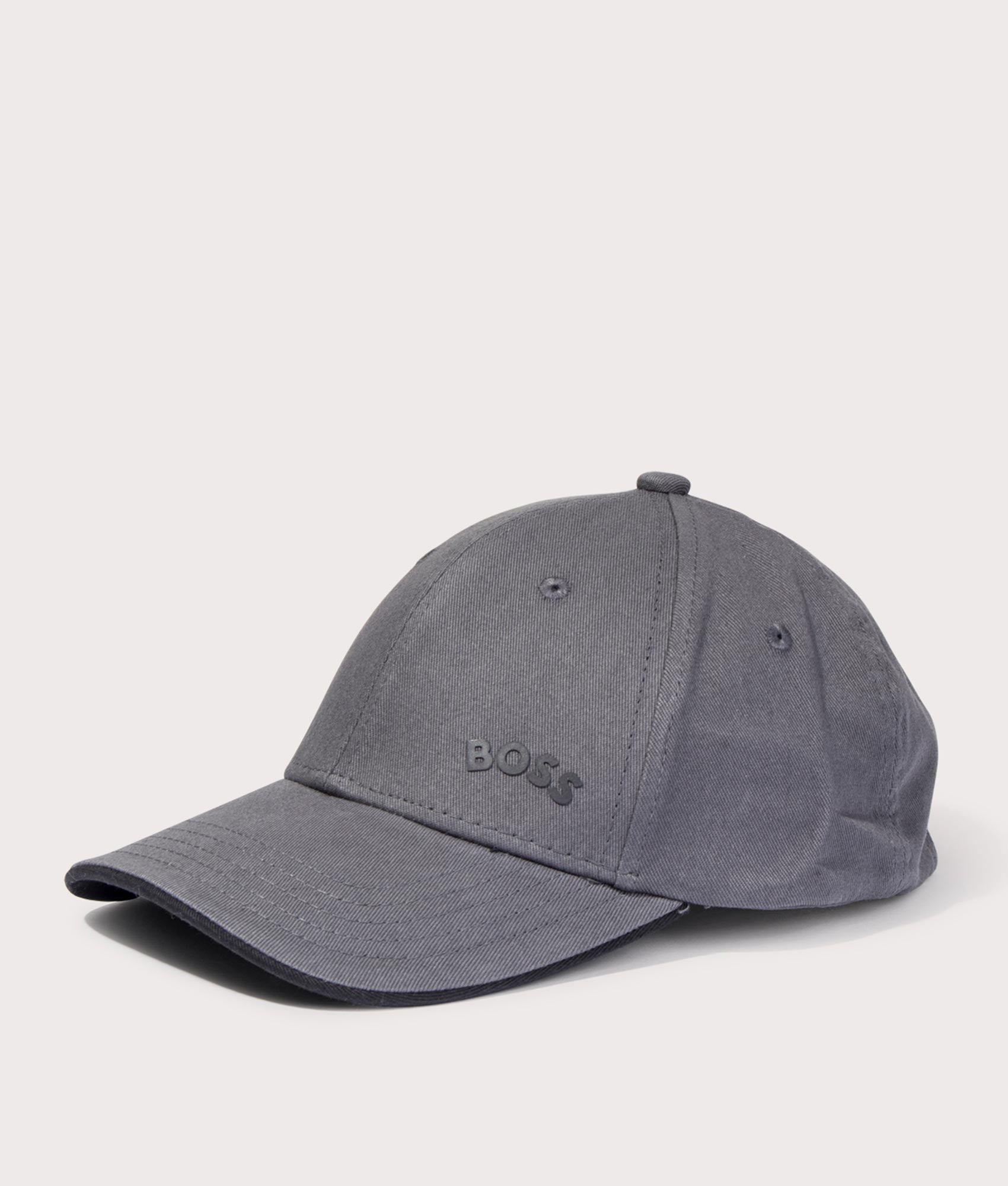 BOSS Mens Bold Curved Cap - Colour: 027 Dark Grey - Size: One Size