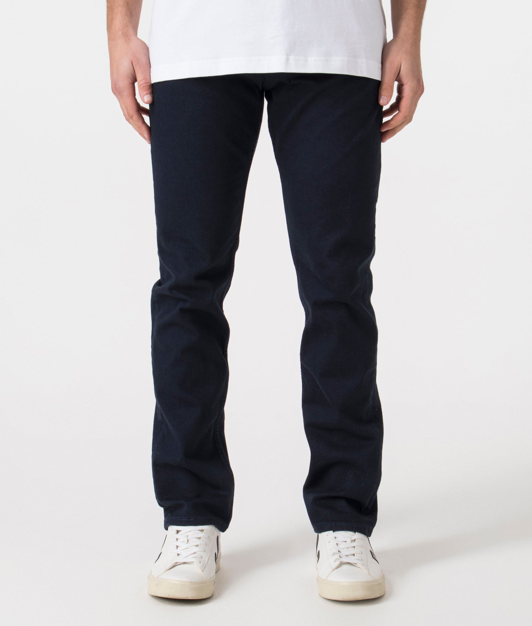 BOSS Mens Slim Fit Delaware BC-P Jeans - Colour: 404 Dark Blue - Size: 34S