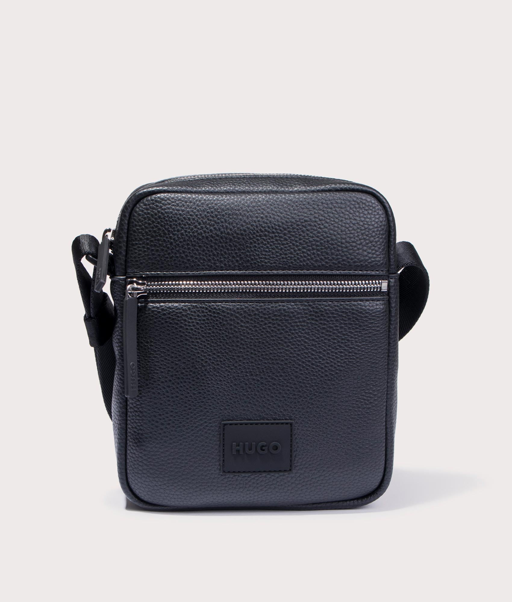 HUGO Mens Ethon 2.0Hi Crossbody Bag - Colour: 001 Black - Size: One Size