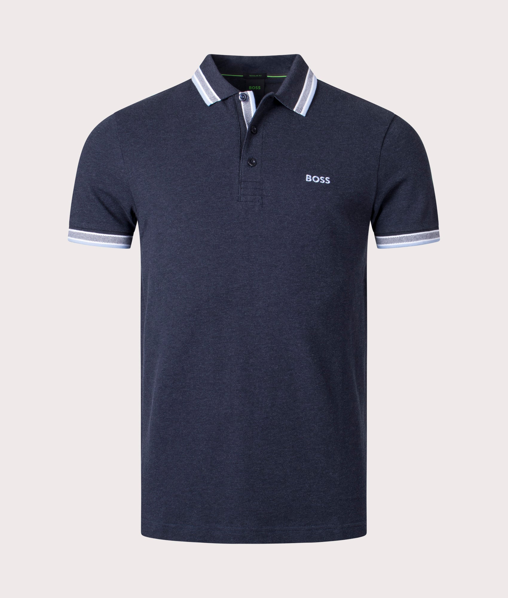 BOSS Mens Paddy Polo Shirt - Colour: 410 Navy - Size: Large