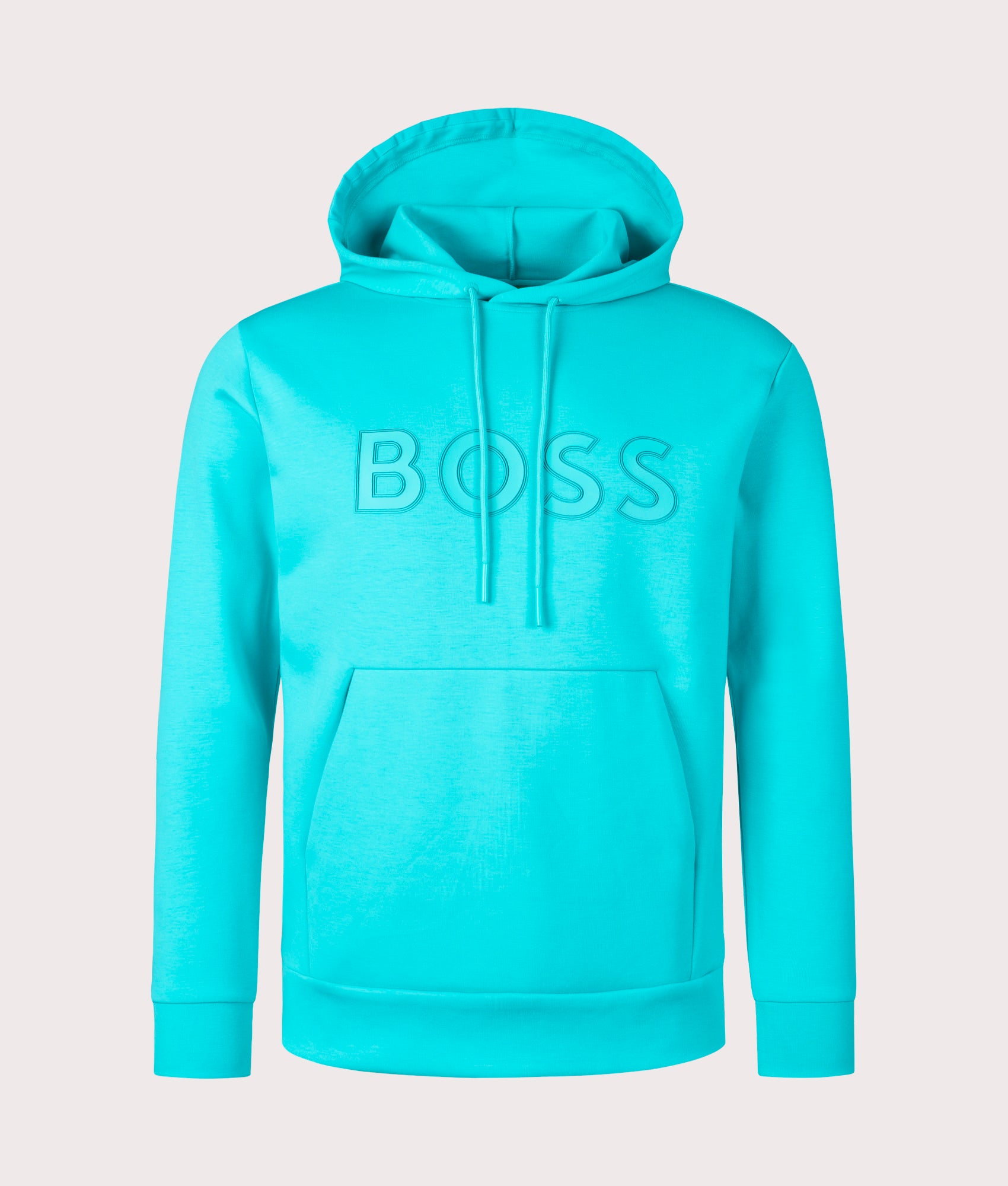 BOSS Mens Soody Hoodie - Colour: 367 Open Green - Size: XXL