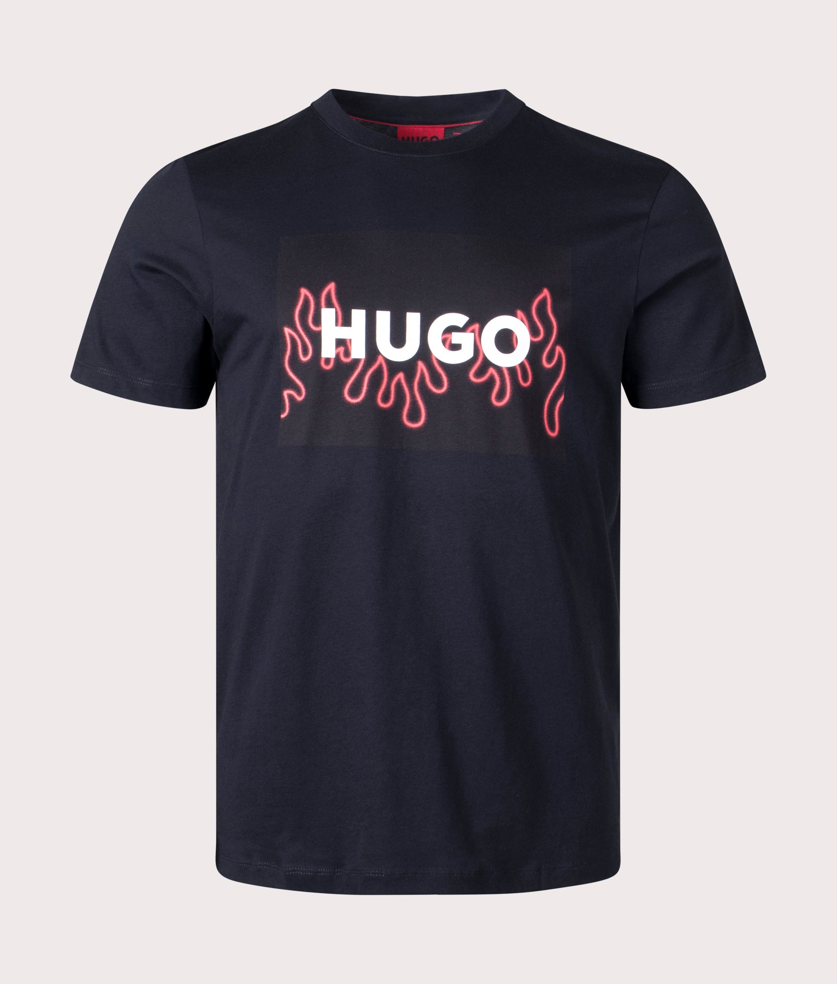 HUGO Mens Dulive U241 T-Shirt - Colour: 001 Black - Size: Large