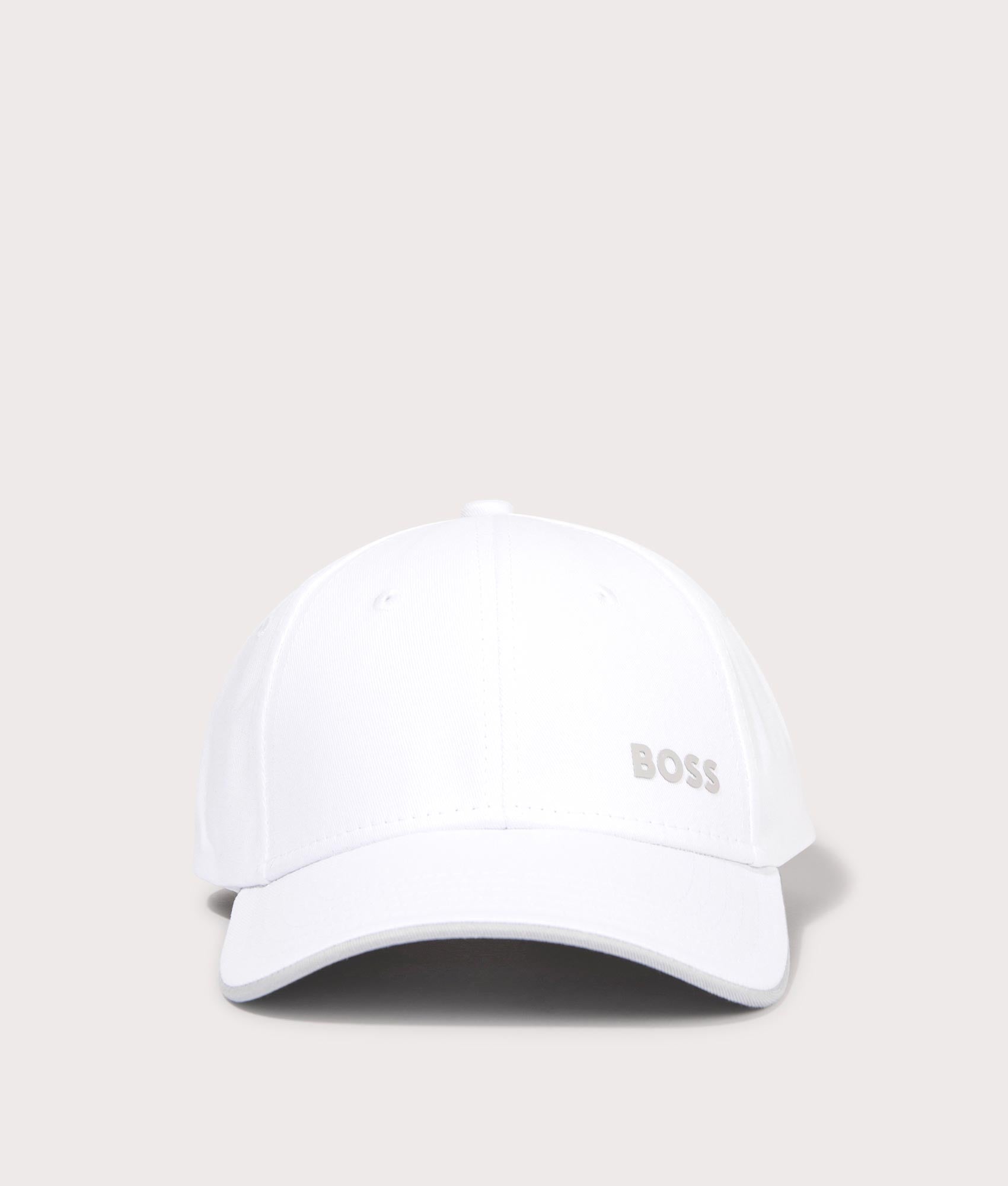 BOSS Mens Bold Cap - Colour: 100 White - Size: One Size
