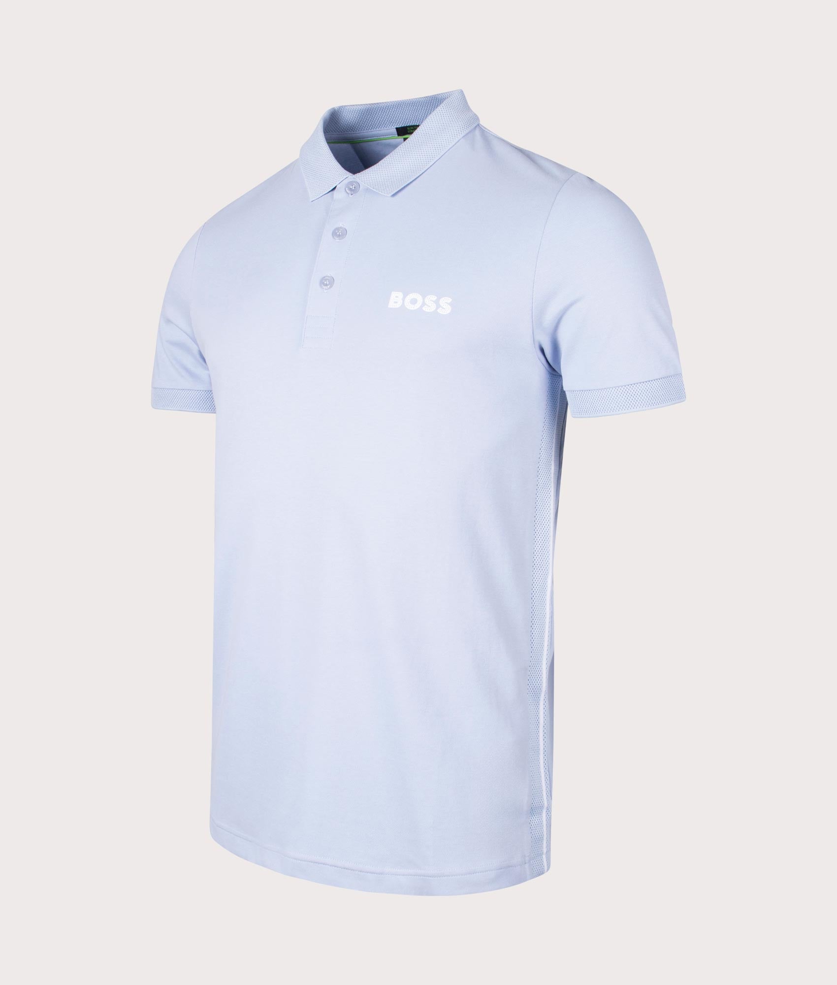 BOSS Mens Paule Polo Shirt - Colour: 527 Bright Purple - Size: XXL