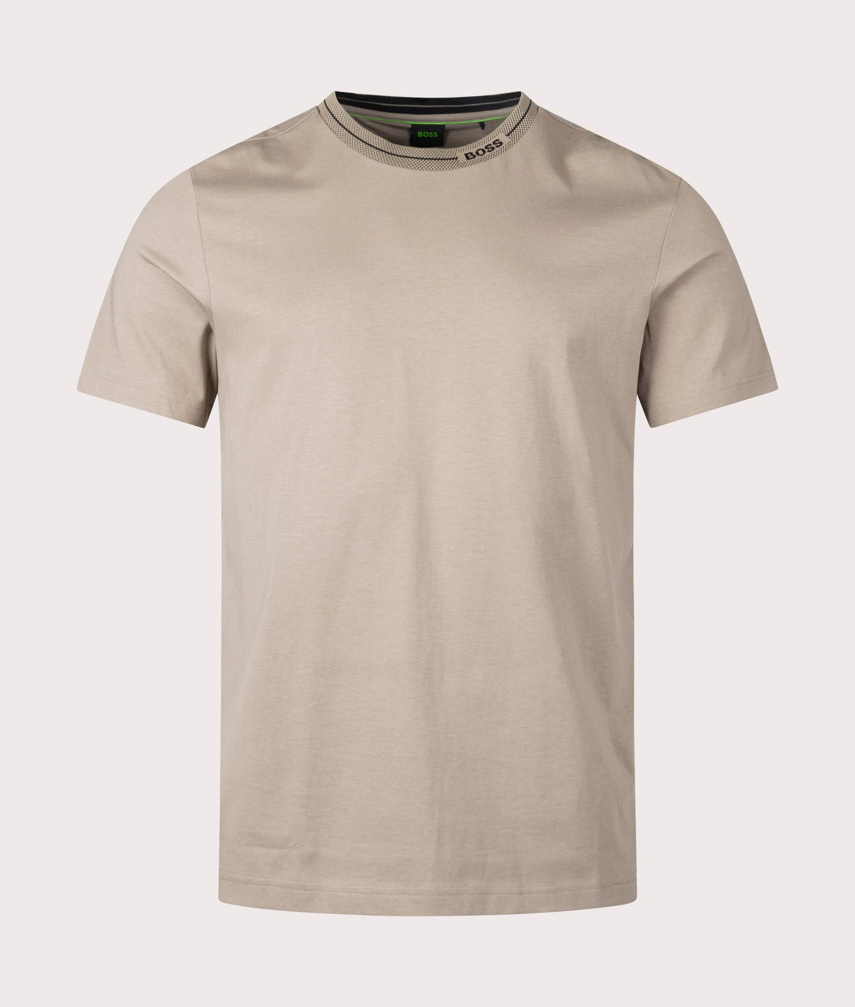 BOSS Mens Tee 11 T-Shirt - Colour: 334 Light/Pastel Green - Size: XL