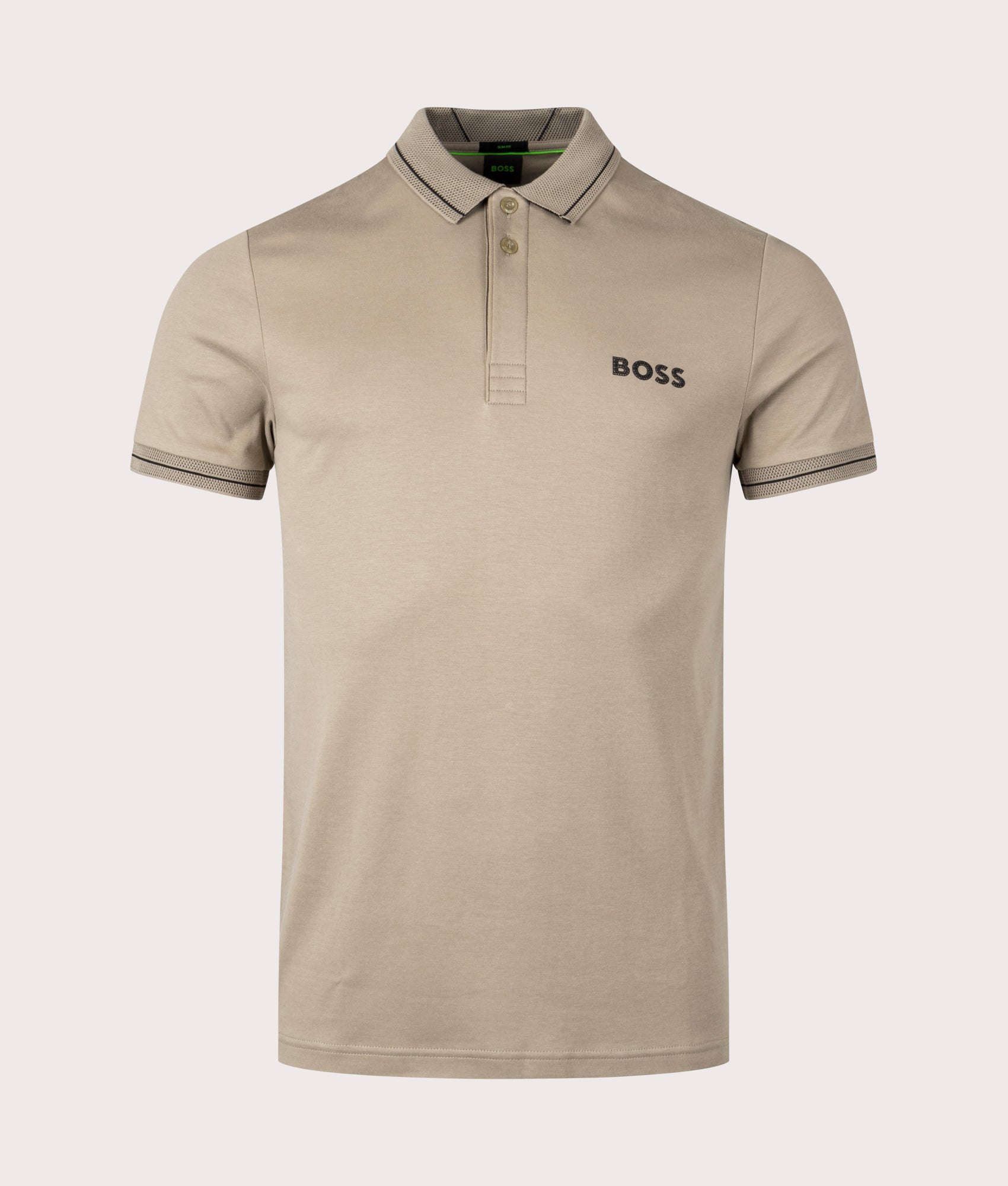 BOSS Mens Paule 1 Polo Shirt - Colour: 334 Light/Pastel Green - Size: XXL