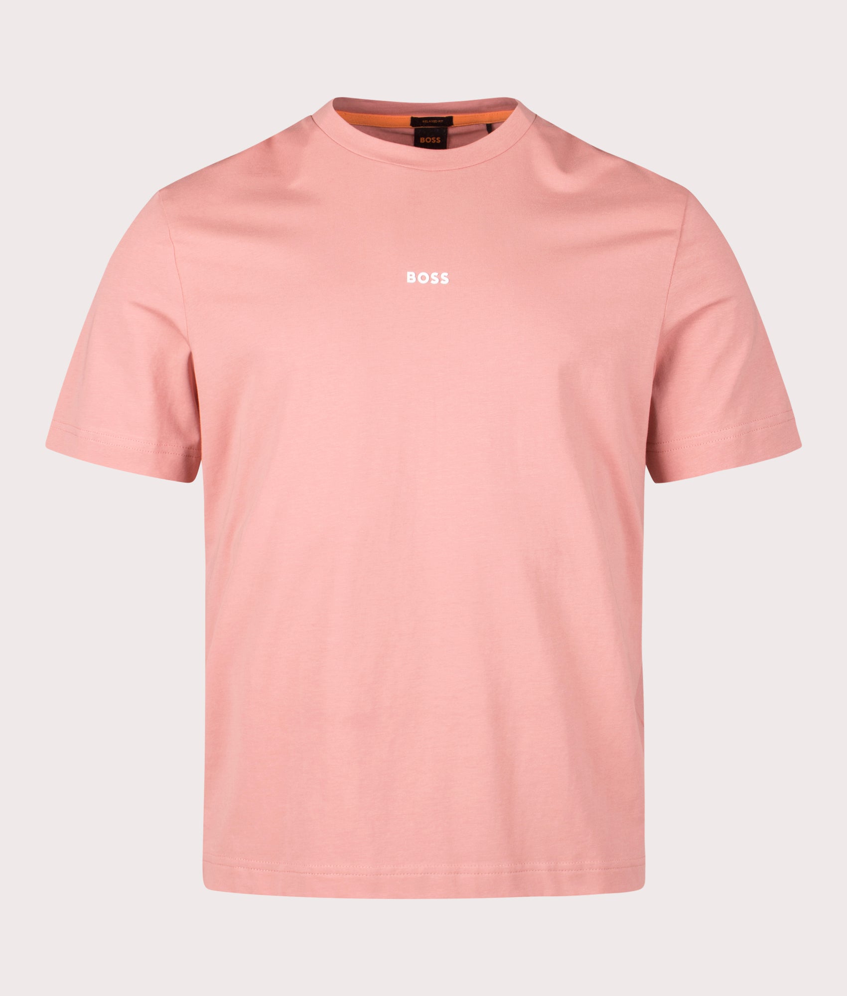 BOSS Mens Tchup T-Shirt - Colour: 695 Open Pink - Size: XL