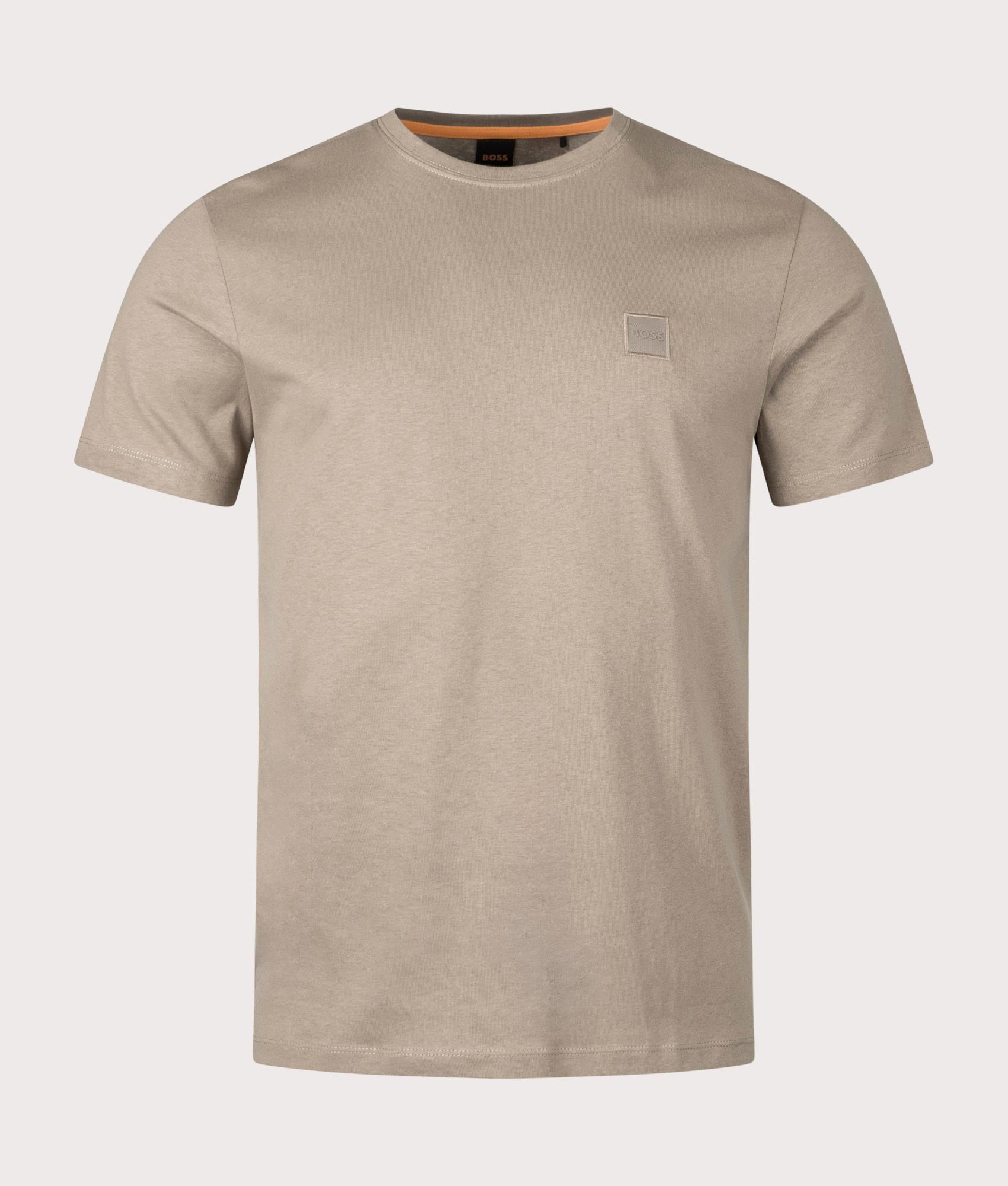 BOSS Mens Tales T-Shirt - Colour: 246 Open Brown - Size: Small