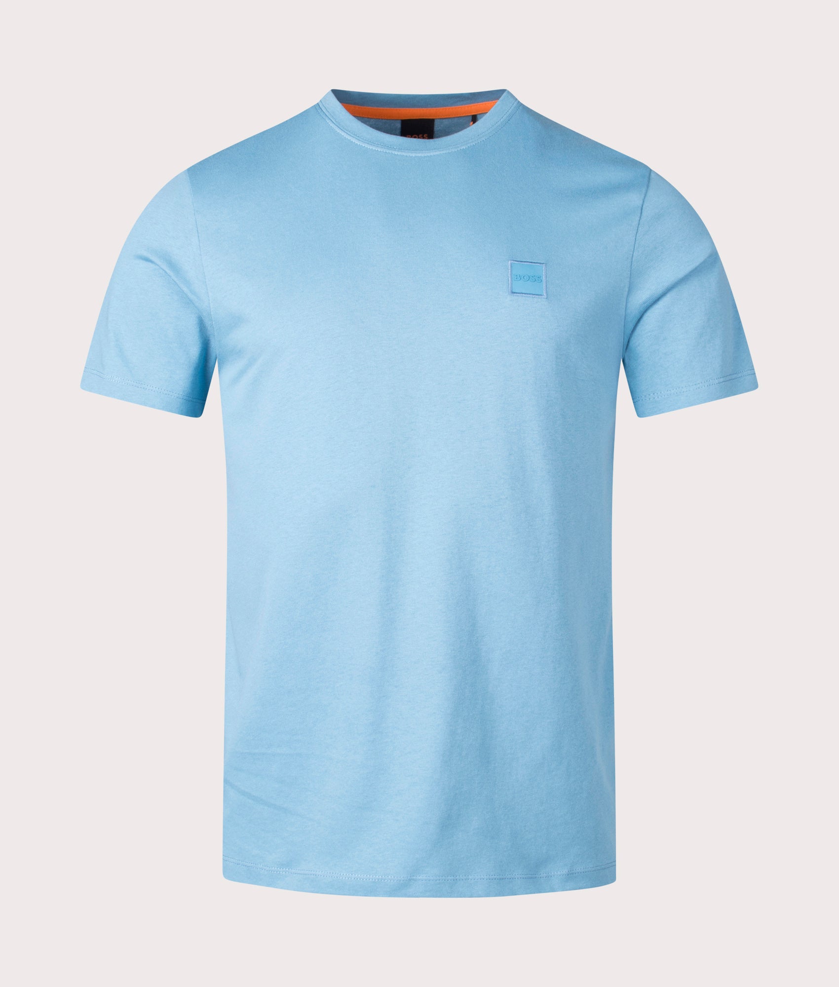BOSS Mens Tales T-Shirt - Colour: 486 Open Blue - Size: Small