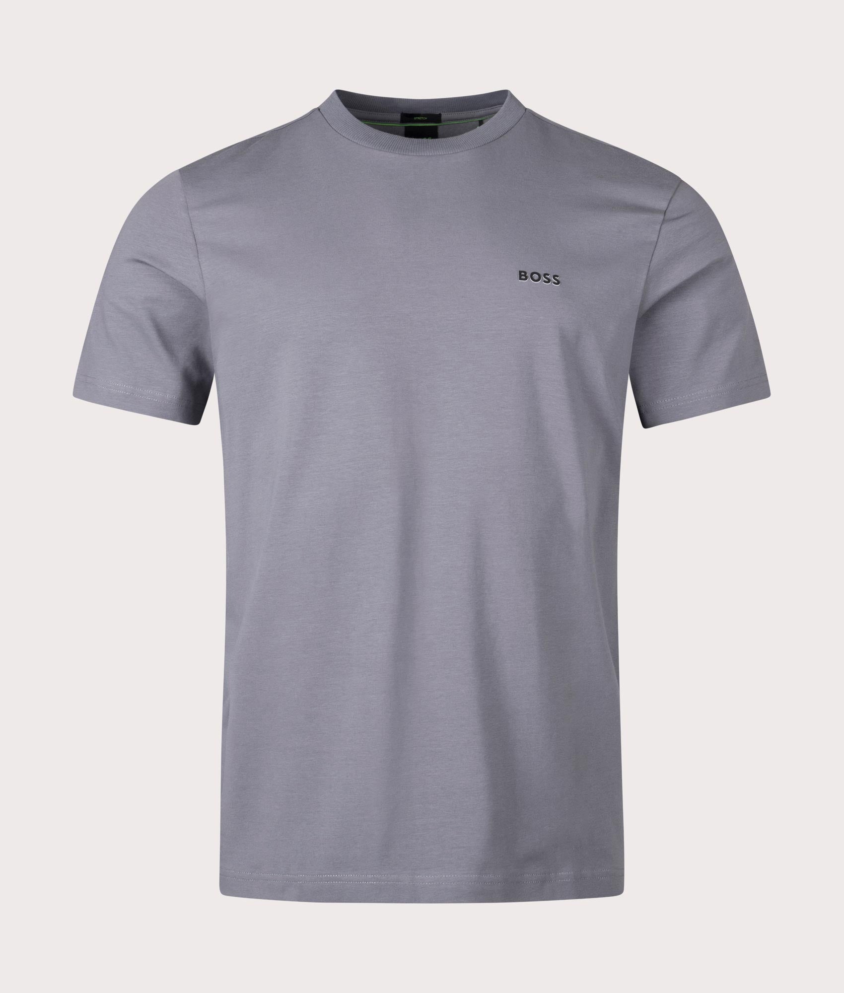 BOSS Mens Tee T-Shirt - Colour: 036 Medium Grey - Size: Medium