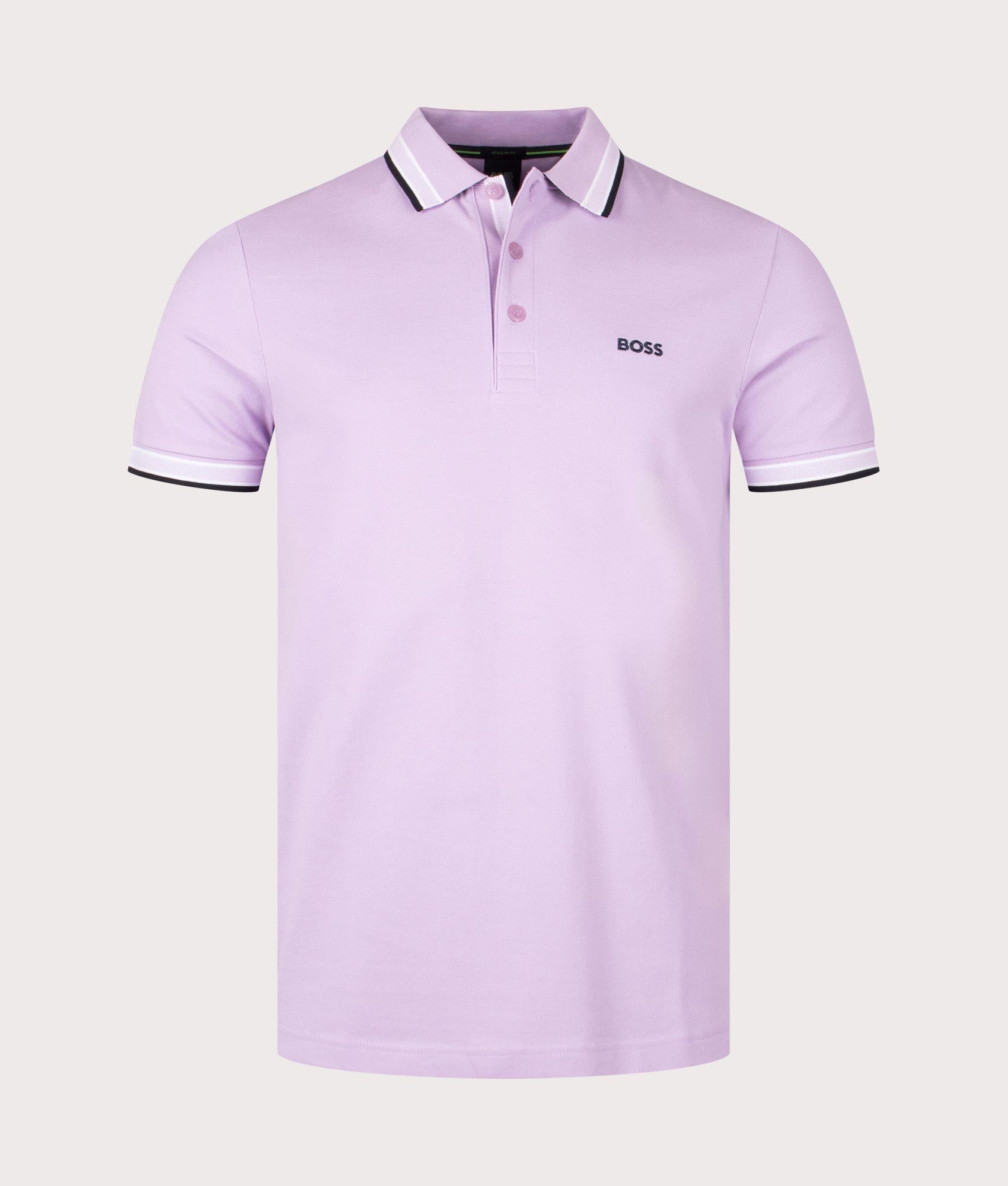 BOSS Mens Paddy Polo Shirt - Colour: 544 Open Purple - Size: XXL