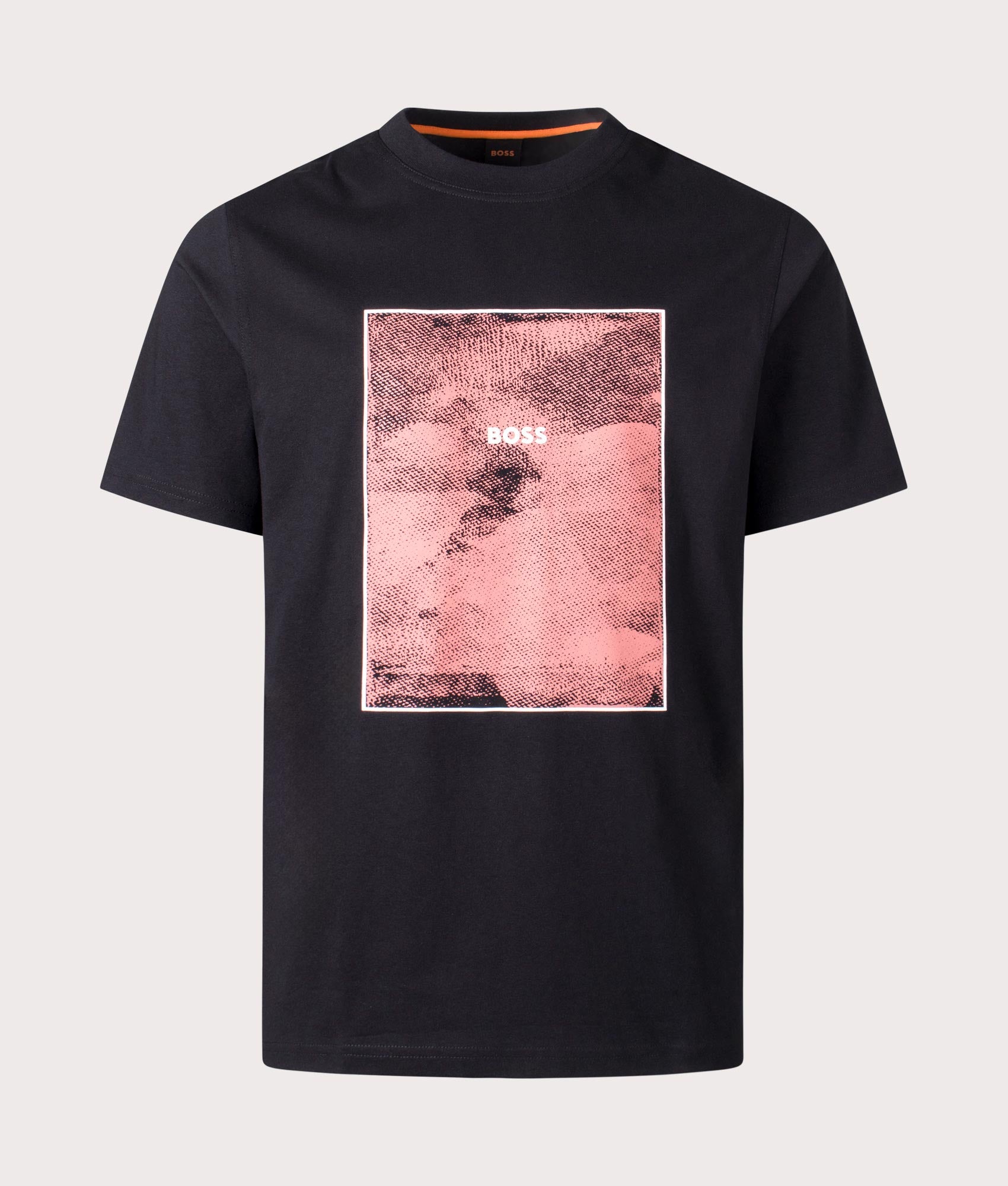 BOSS Mens Te Kalt T-Shirt - Colour: 001 Black - Size: XXL