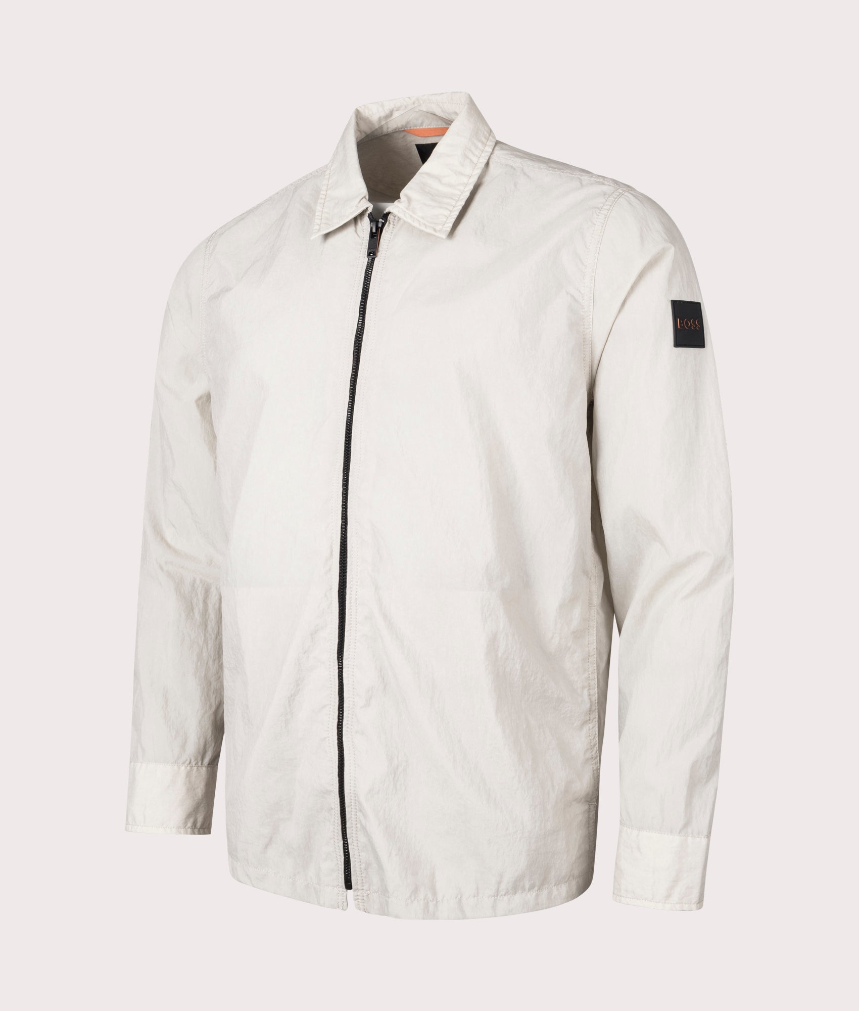 BOSS Mens Lovvy Overshirt - Colour: 271 Light Beige - Size: XL