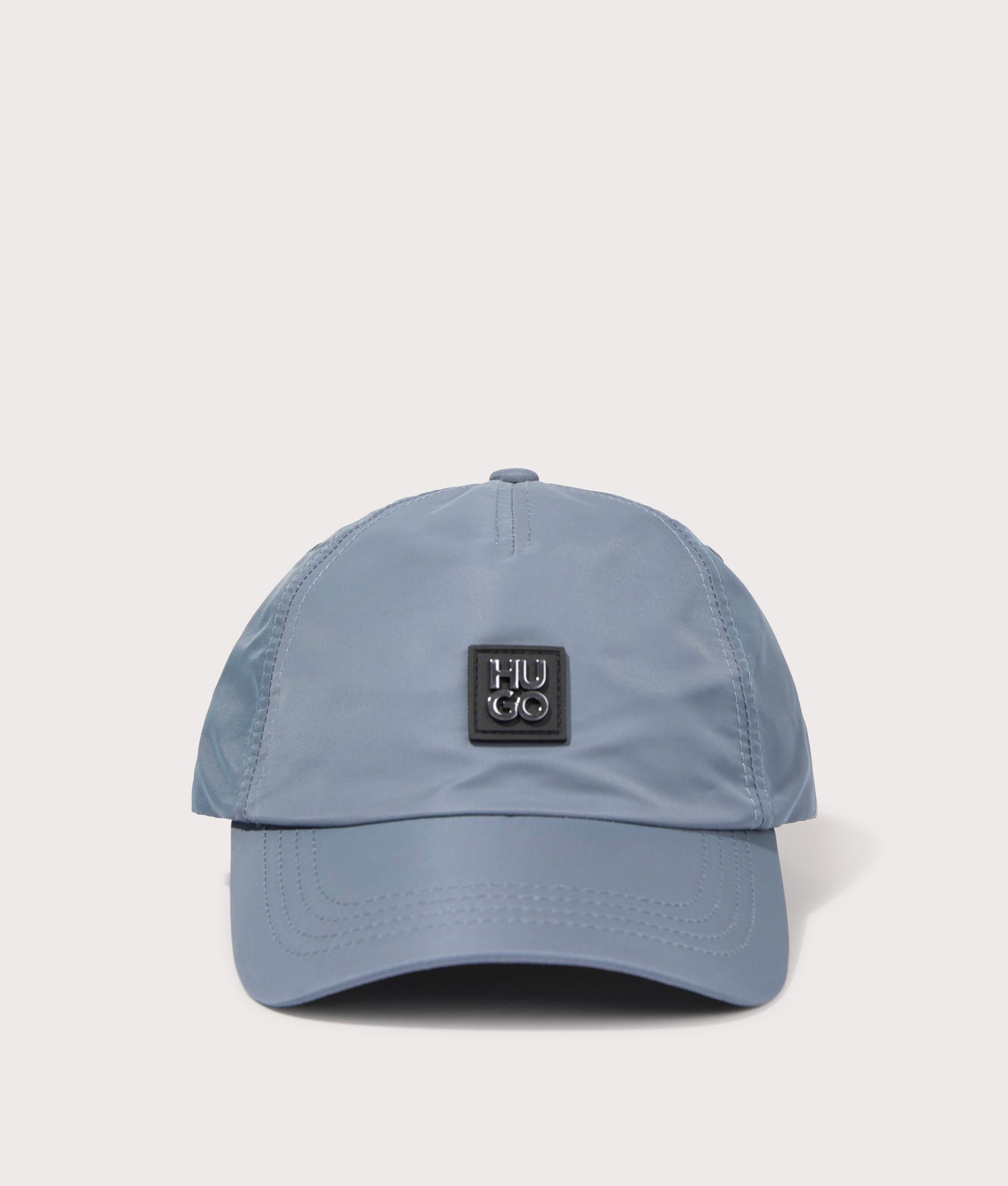 HUGO Mens Stacked Logo Jude Cap - Colour: 462 Open Blue - Size: One Size