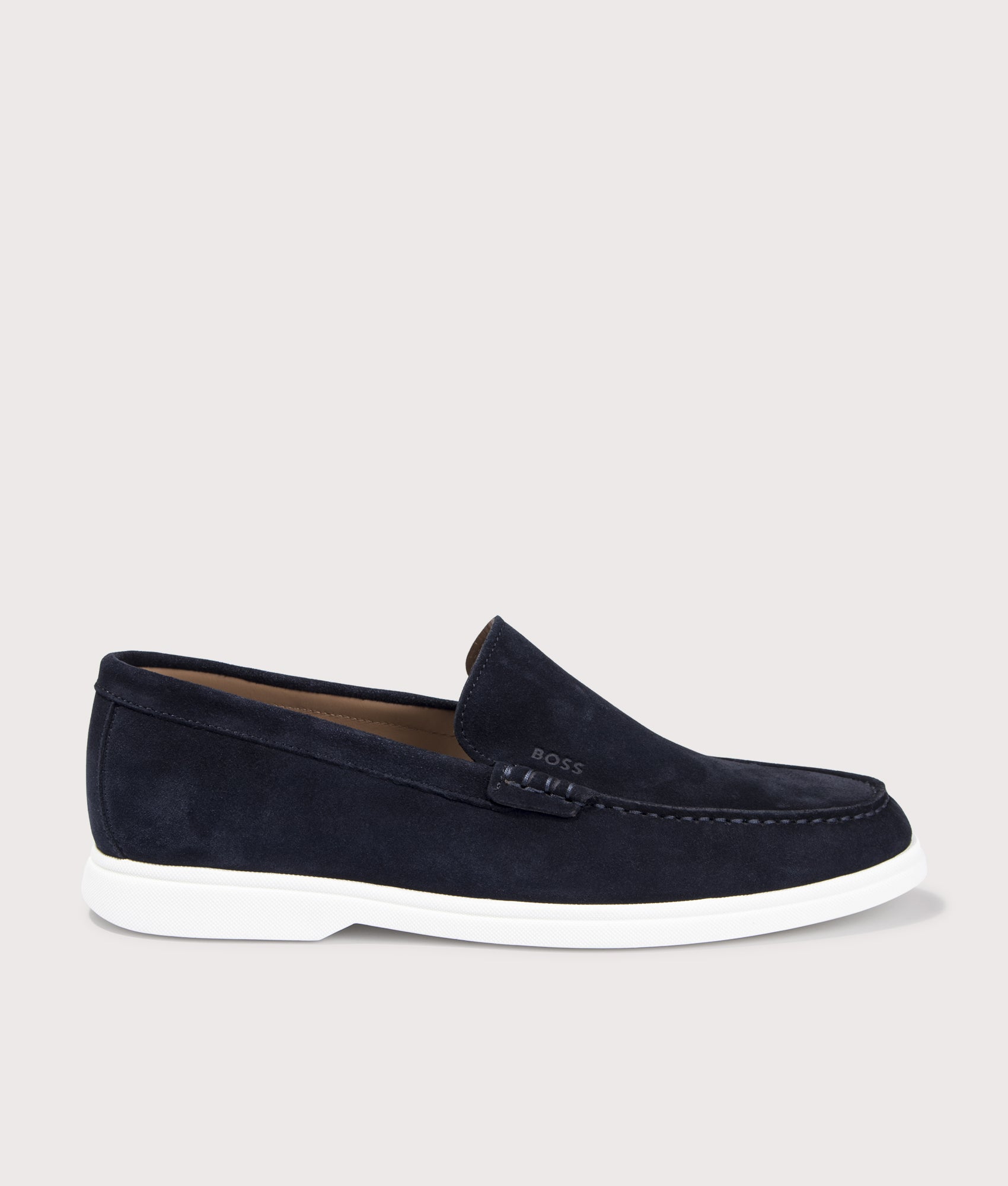 BOSS Mens Sienne Loafers - Colour: 401 Dark Blue - Size: 11