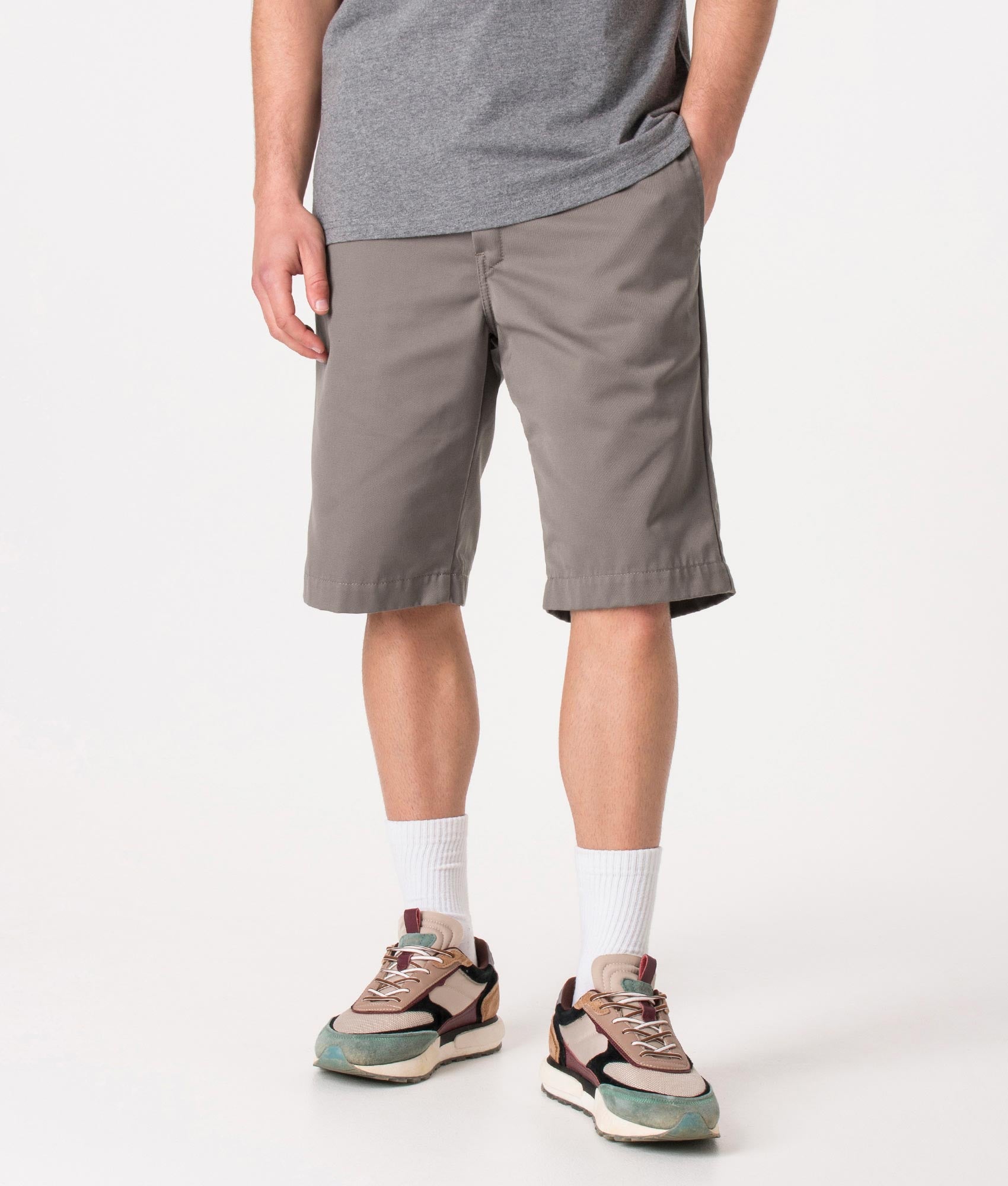 Carhartt WIP Mens Relaxed Fit Master Shorts - Colour: 1CR02 Teide - Size: 30W