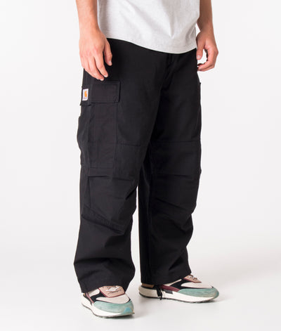 Relaxed Fit Cole Cargo Pants Black, Carhartt WIP