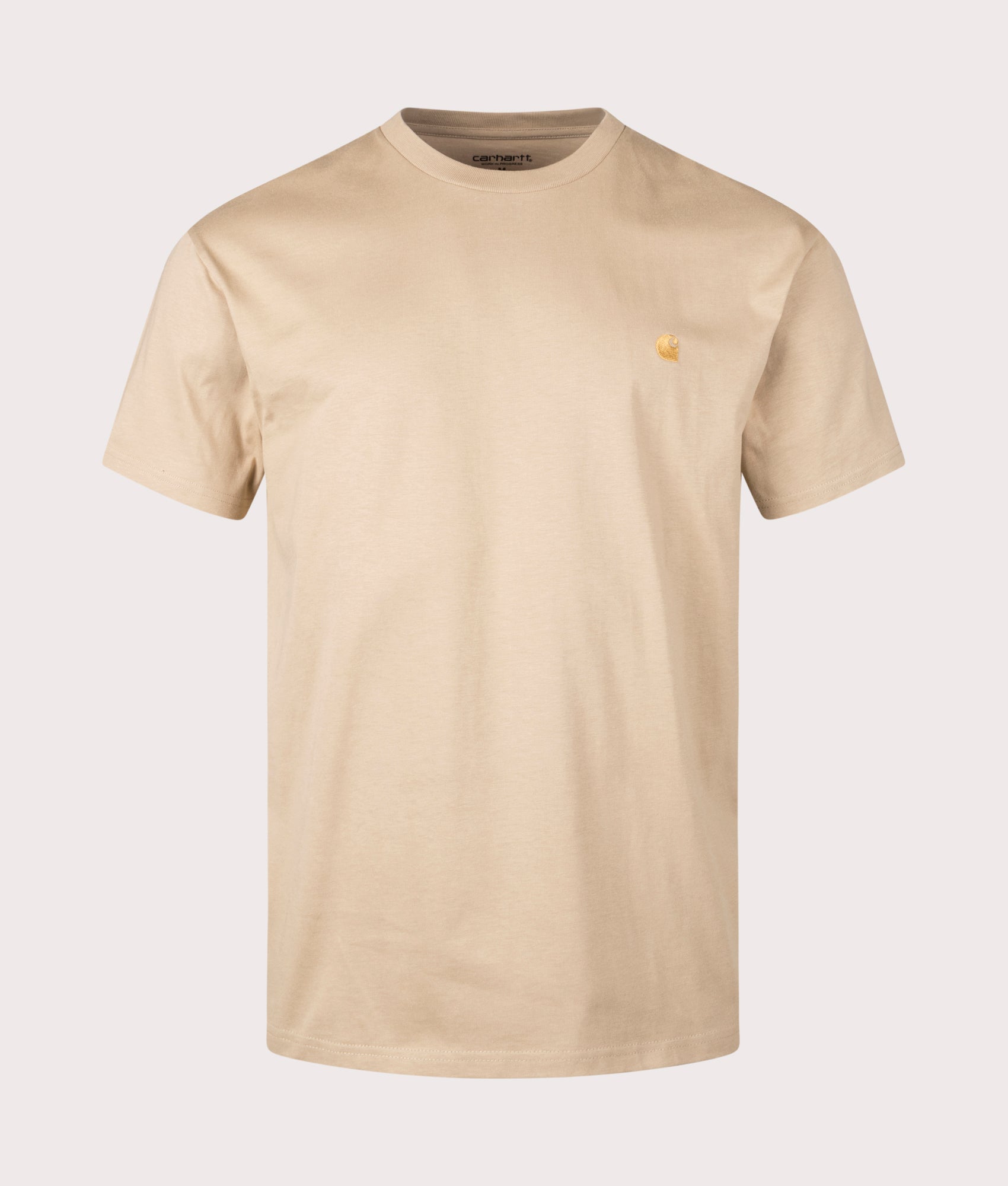 Carhartt WIP Mens Relaxed Fit Chase T-Shirt - Colour: 22IXX Sable/Gold - Size: Small