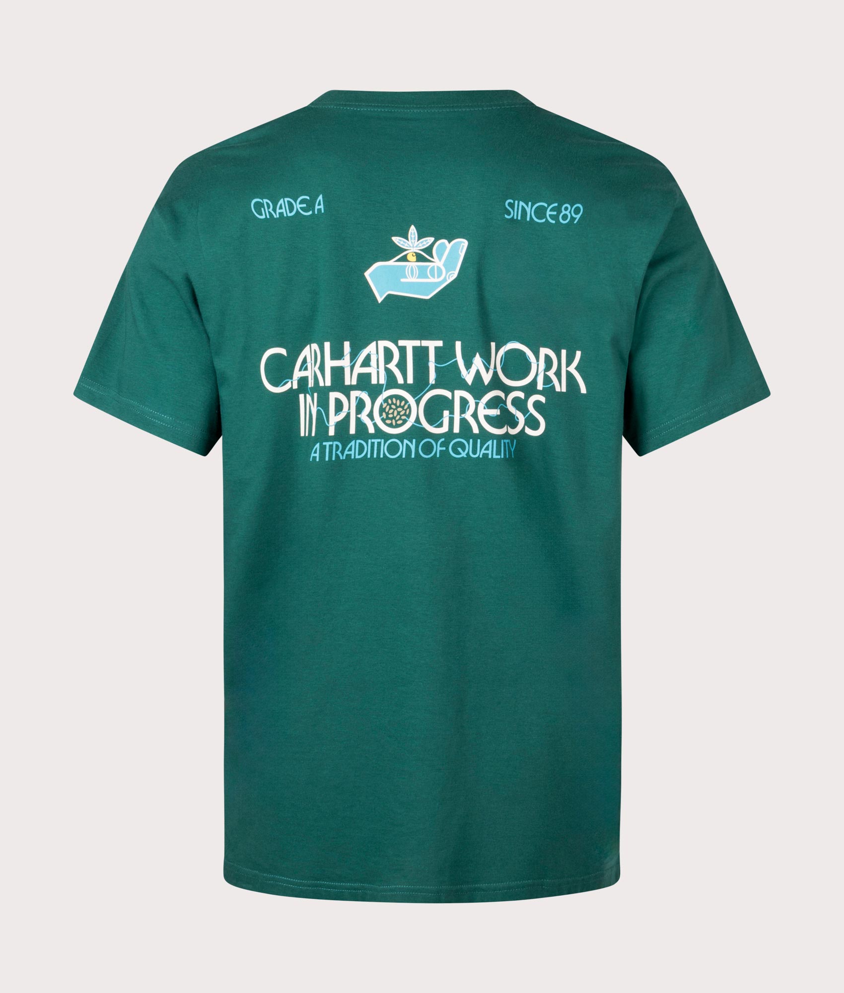 Carhartt WIP Mens Relaxed Fit Soil T-Shirt - Colour: 1XHXX Chervil - Size: Small