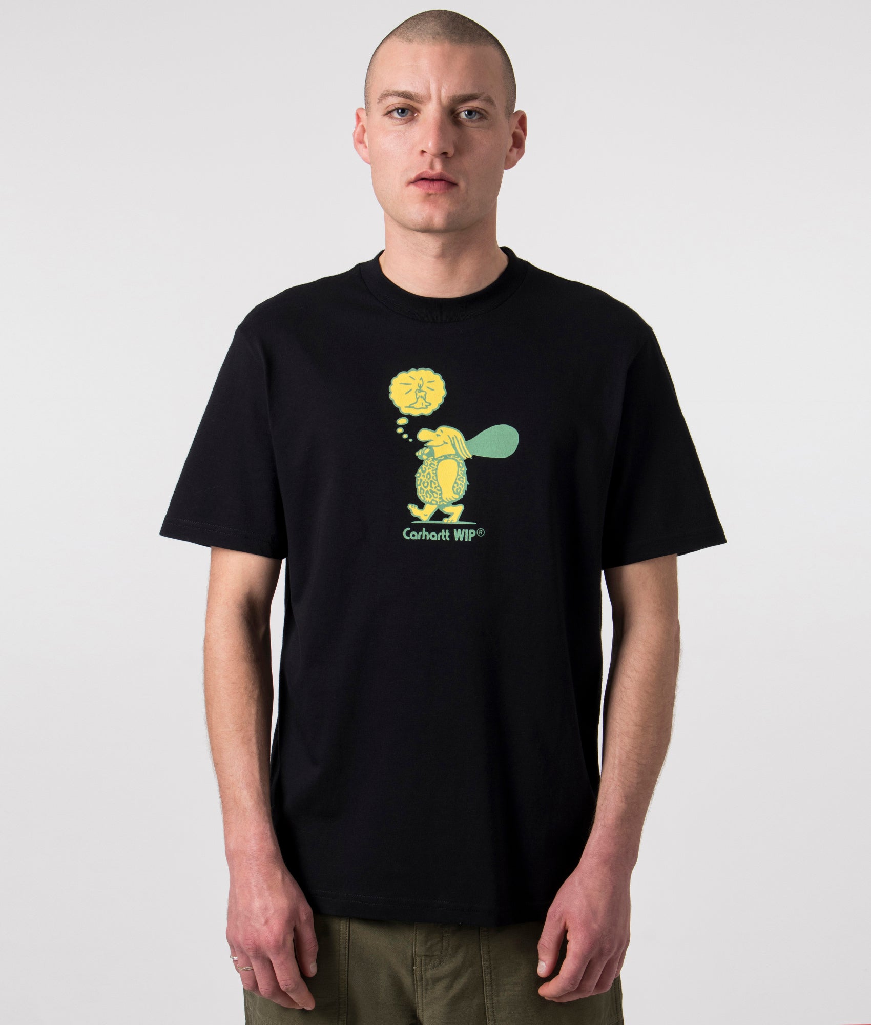 Carhartt WIP Mens Original Thought T-Shirt - Colour: 89XX Black - Size: Large