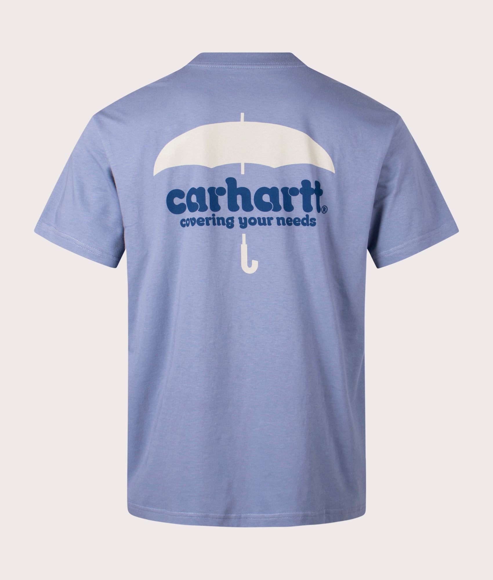 Carhartt WIP Mens Relaxed Fit Covers T-Shirt - Colour: 1YDXX Bay Blue - Size: XL