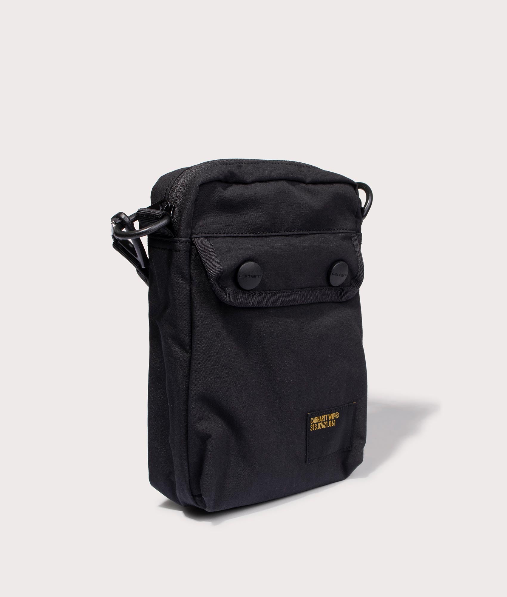 Carhartt WIP Mens Haste Shoulder Bag - Colour: 89XX Black - Size: One Size