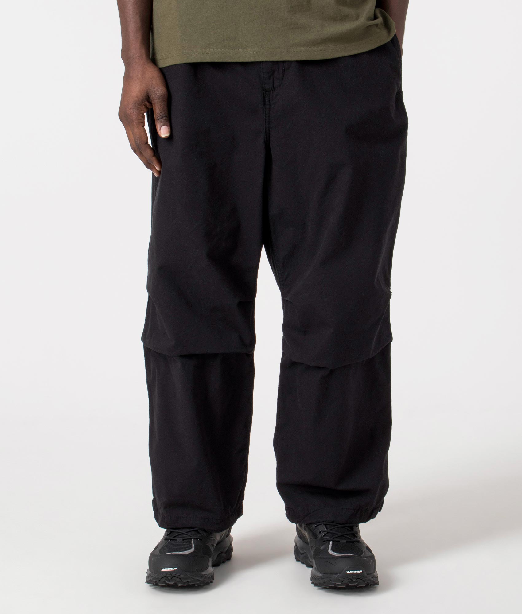 Carhartt WIP Mens Judd Pants - Colour: 89GD Black - Size: XS