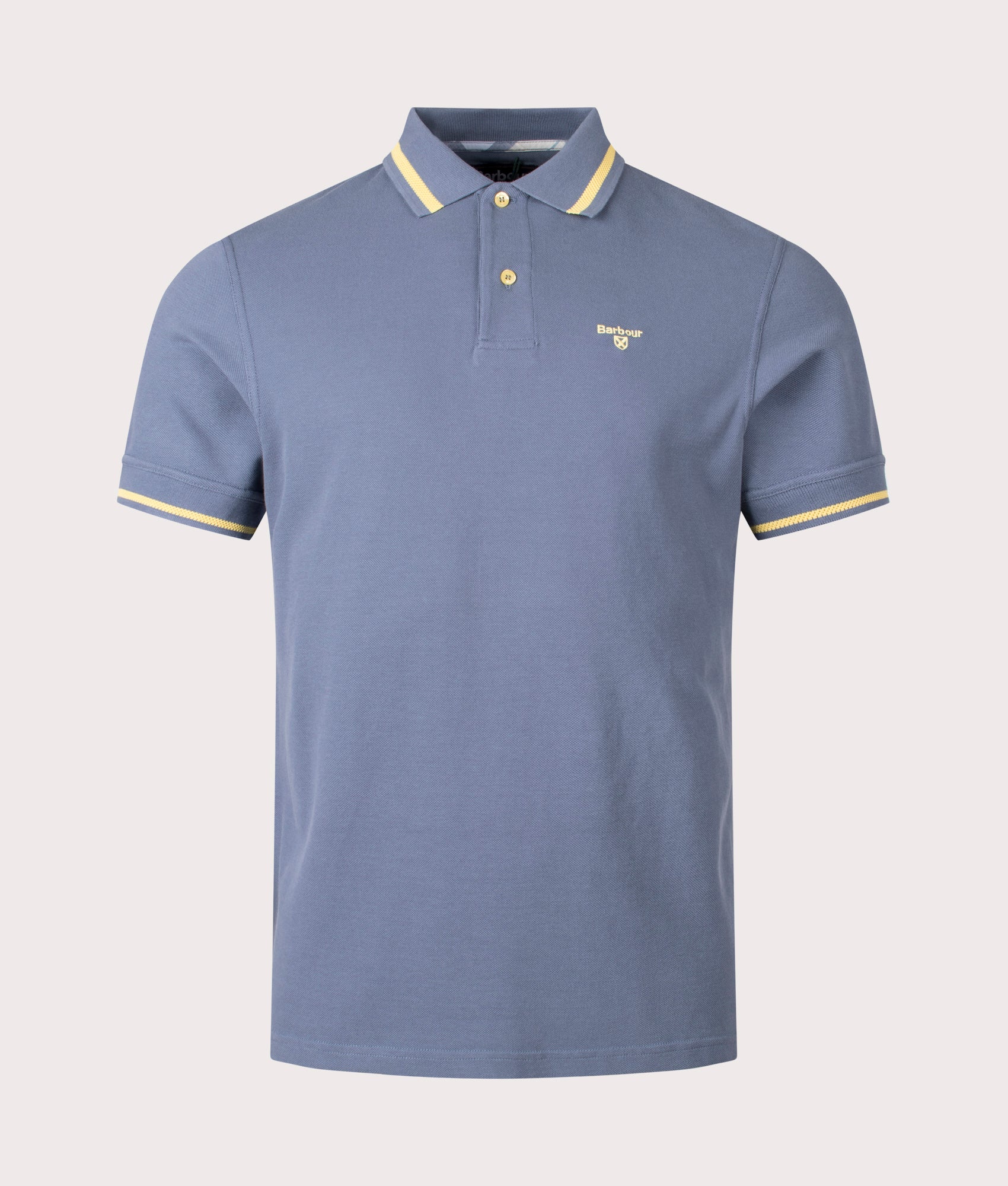 Barbour Lifestyle Mens Newbridge Polo Shirt - Colour: BL14 Dark Chambray - Size: Large