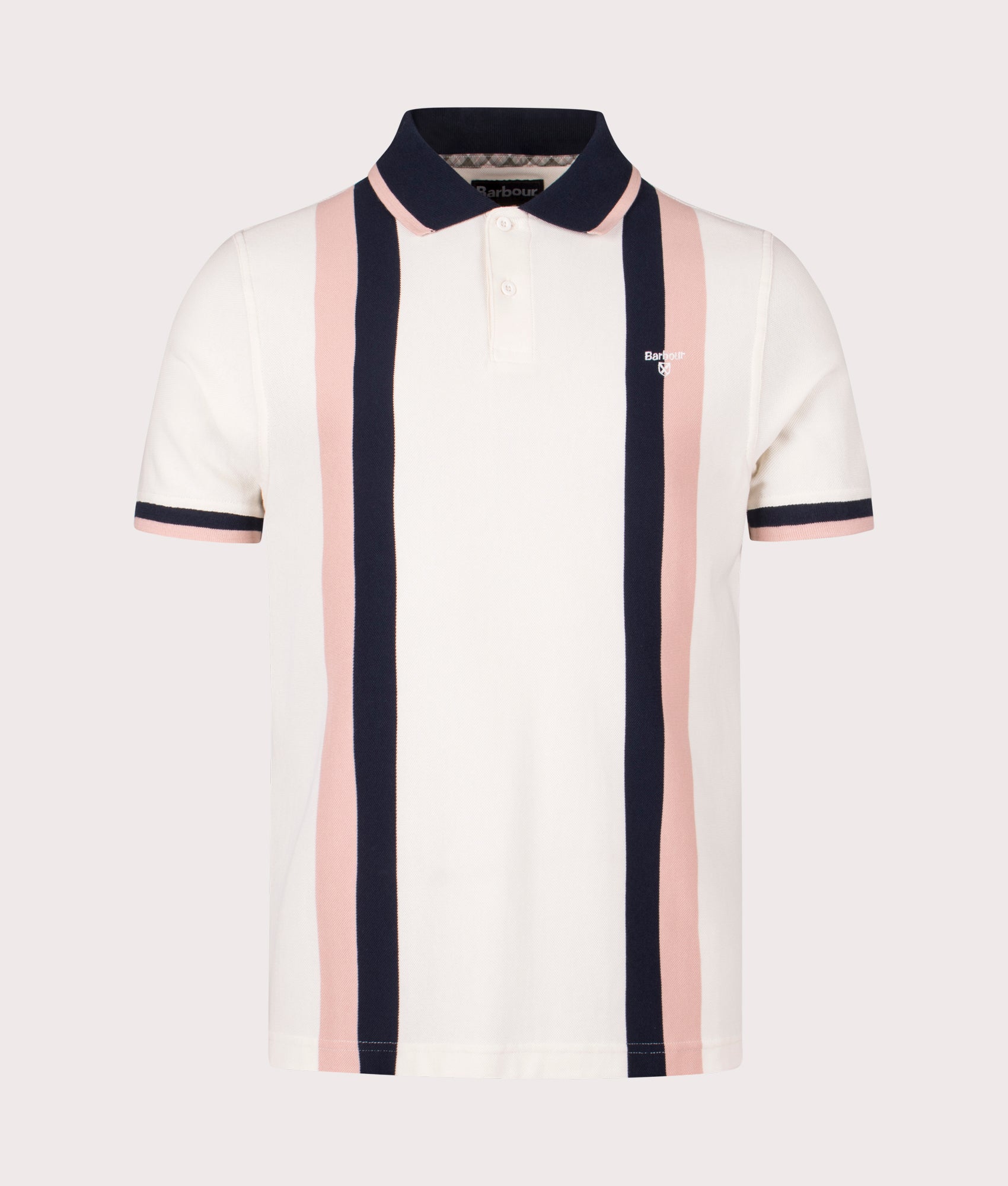 Barbour Lifestyle Mens Howdon Polo Shirt - Colour: WH32 Whisper White - Size: Medium