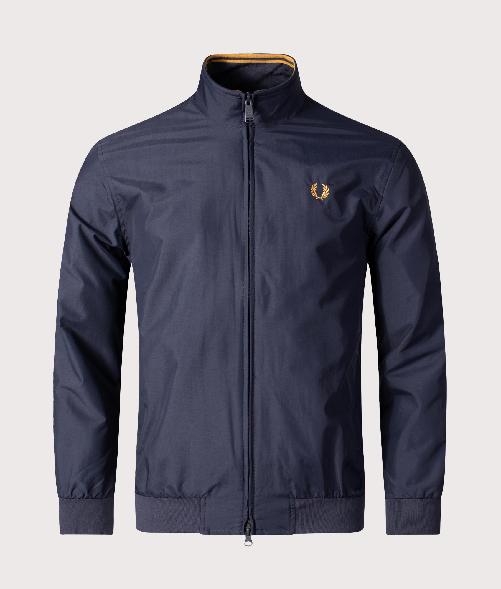 Fred Perry Mens Brentham Jacket - Colour: 608 Navy - Size: Medium