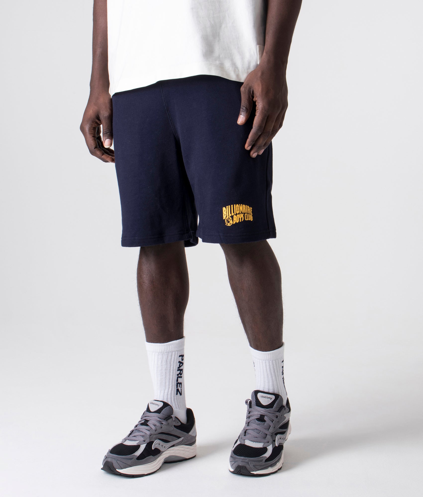 Billionaire Boys Club Mens Regular Fit Small Arch Logo Shorts - Colour: Navy - Size: Small