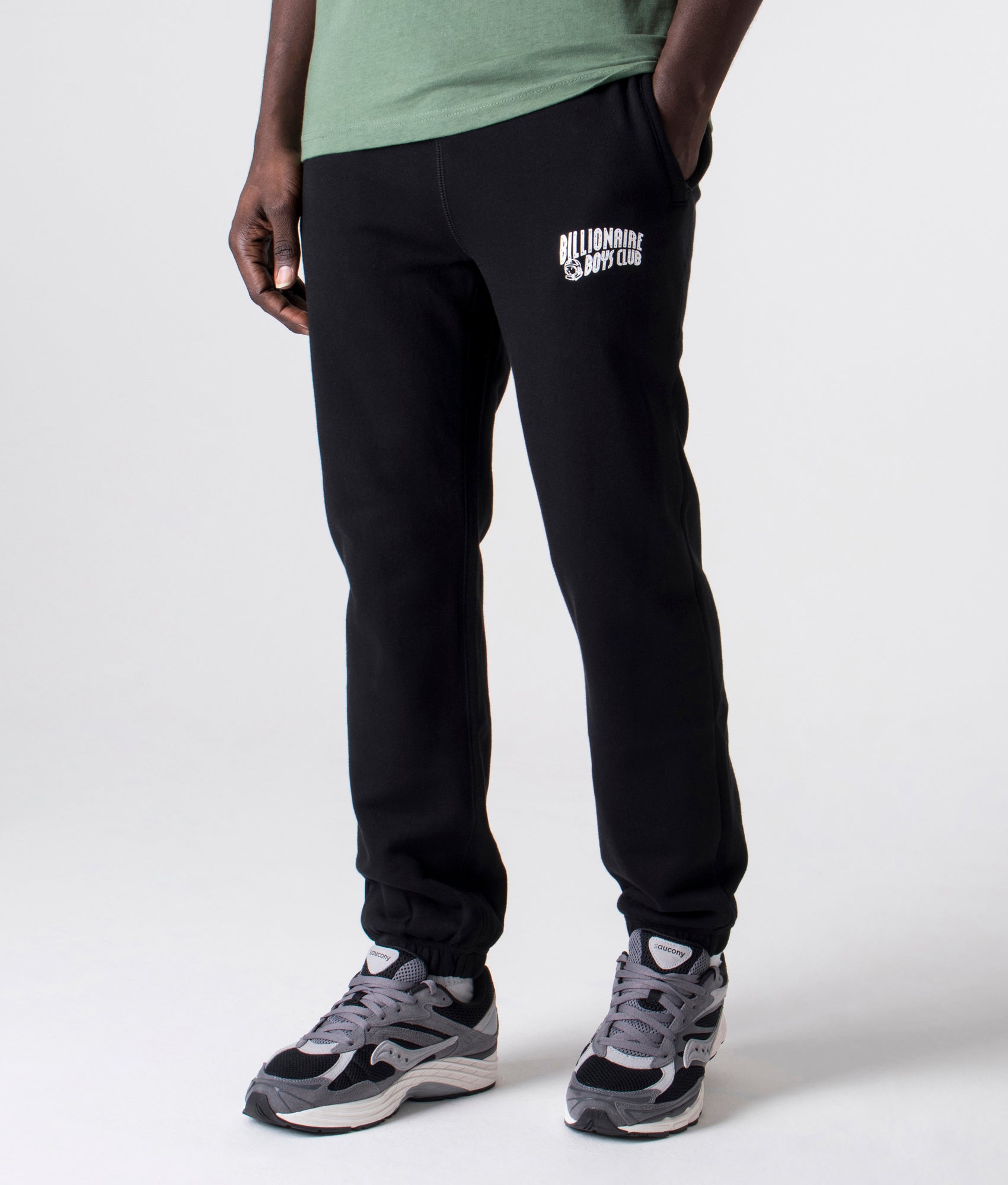 Billionaire Boys Club Mens Regular Fit Small Arch Logo Joggers - Colour: Black - Size: XL