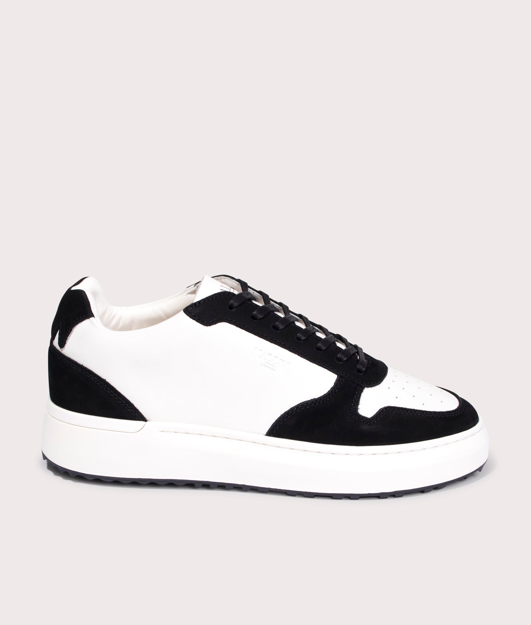 Mallet Mens Hoxton 2.0 Sneakers - Colour: OFWBLK Off-White Black - Size: 10