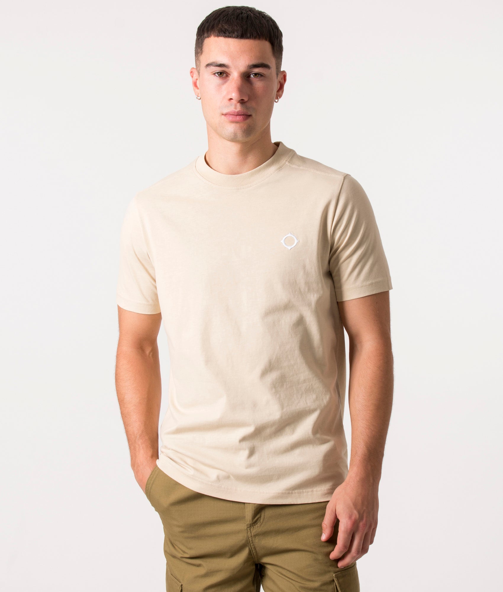 MA.Strum Mens Icon T-Shirt - Colour: M021 Ash - Size: XXL