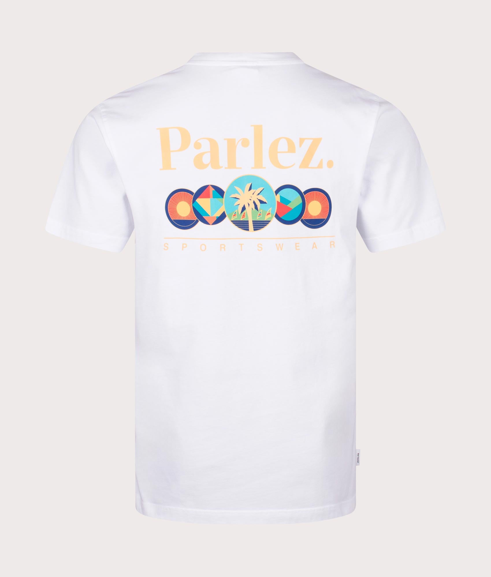 Parlez Mens Reefer T-Shirt - Colour: White - Size: Medium