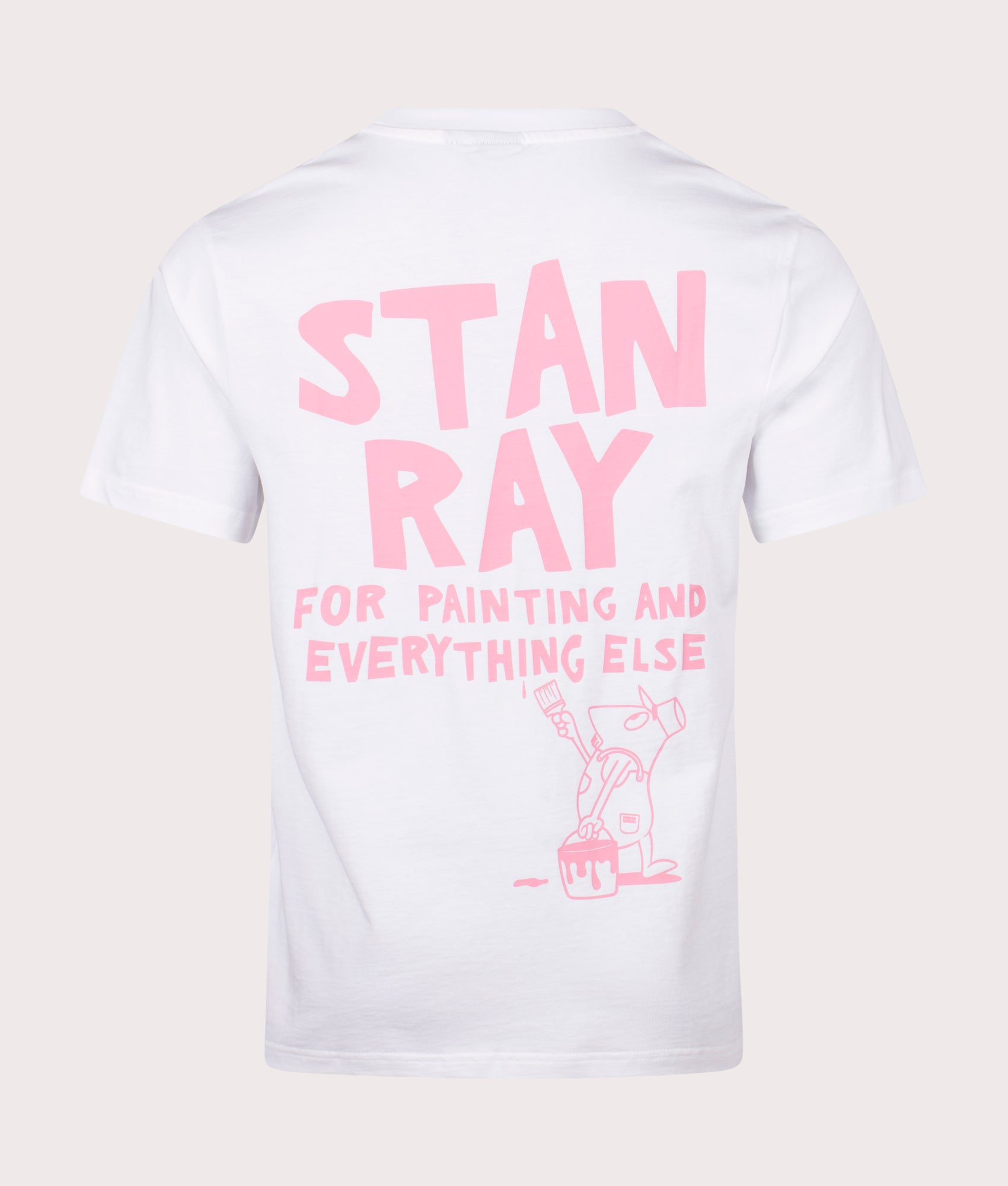 Stan Ray Mens Little Man T-Shirt - Colour: White - Size: Large