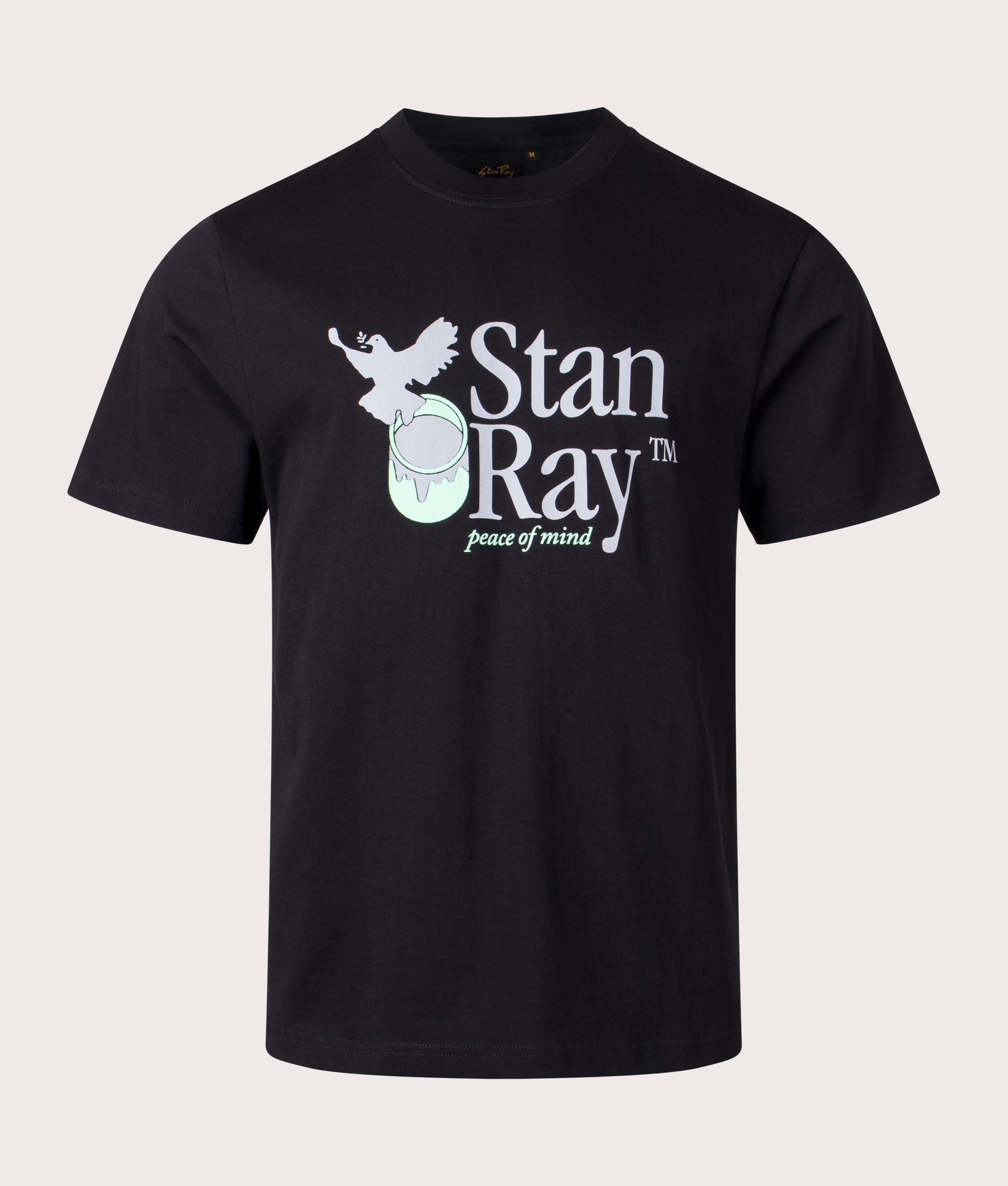 Stan Ray Mens Peace Of Mind T-Shirt - Colour: Black - Size: Medium