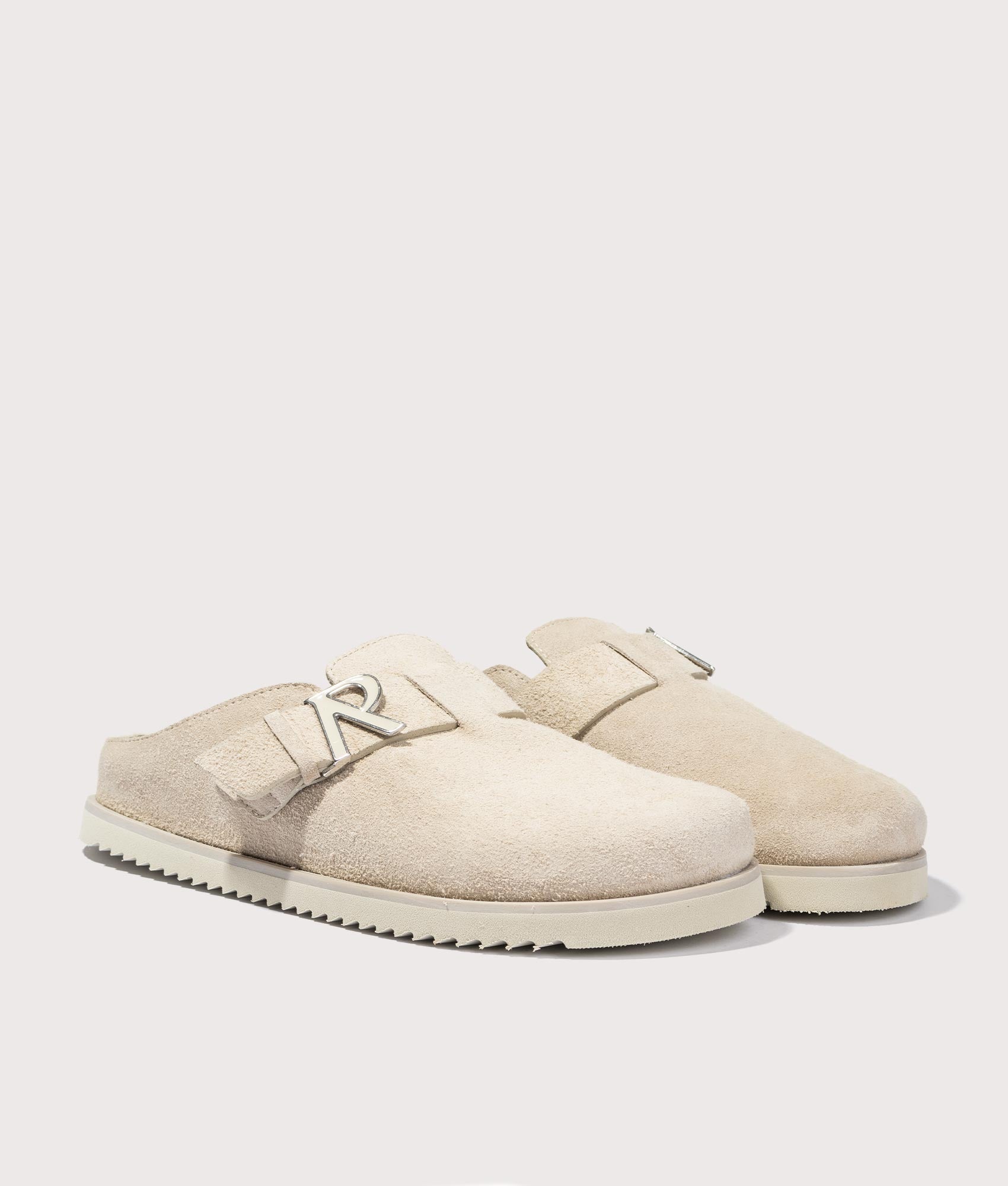 Represent Mens Initial Mules - Colour: 38 Taupe - Size: 10