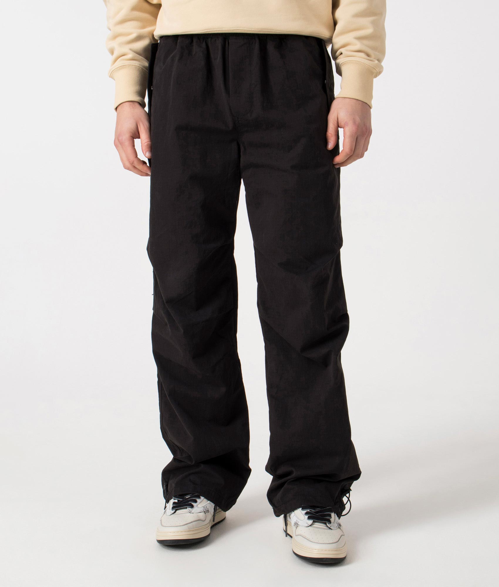 Represent Mens Parachute Pant - Colour: 01 Black - Size: XL