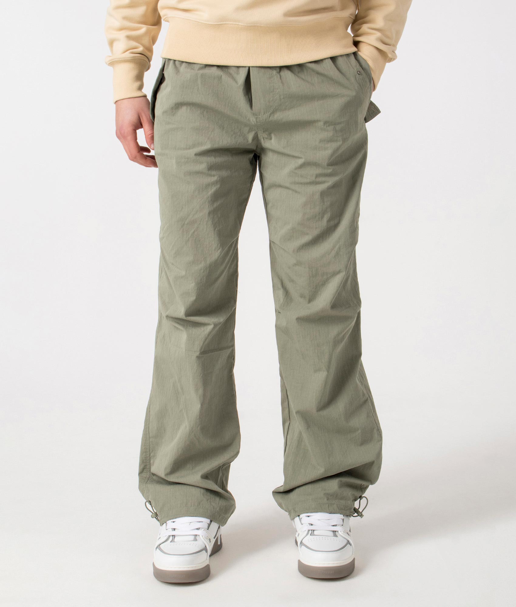 Represent Mens Parachute Pant - Colour: 168 Khaki - Size: XL