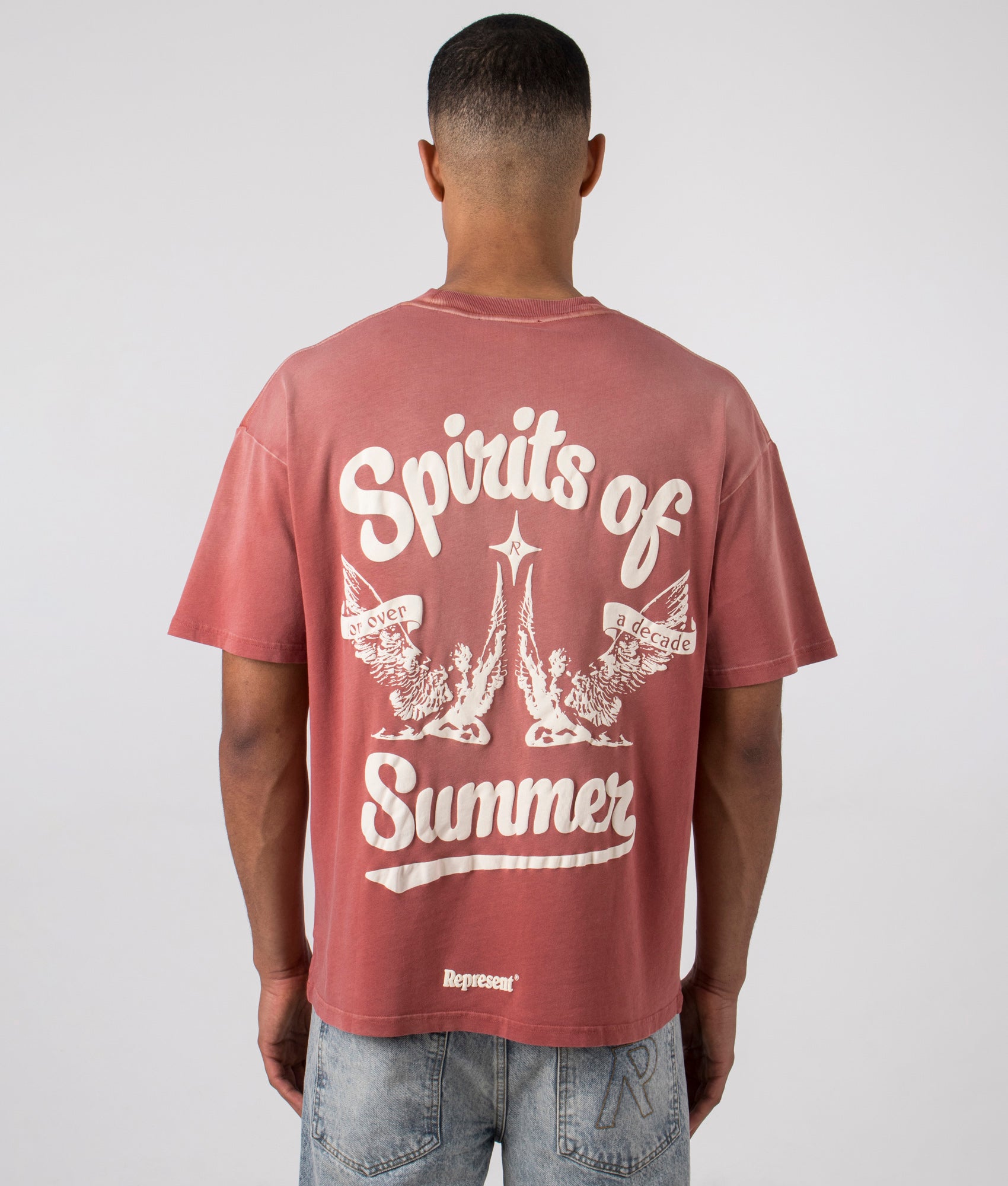 Represent Mens Spirits Of Summer T-Shirt - Colour: 427 Sunrise - Size: Medium