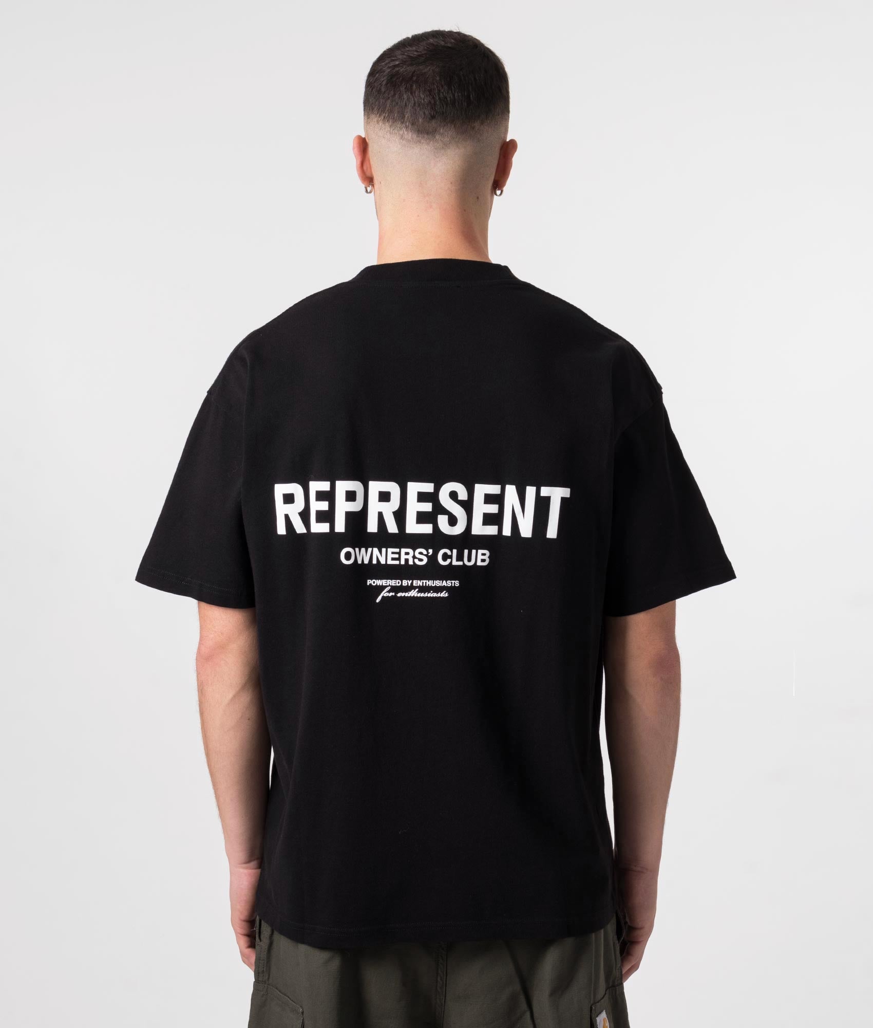 Represent Mens Represent Owners Club T-Shirt - Colour: 01 Black - Size: XL