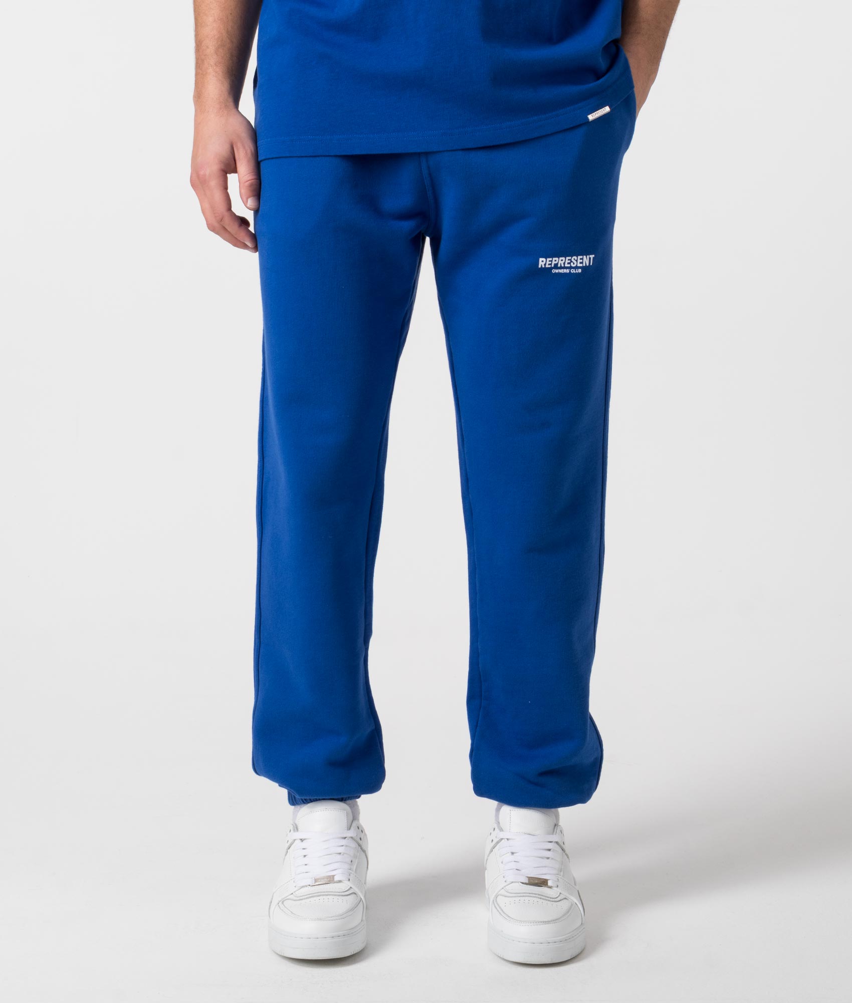 Represent Mens Relaxed Fit Owners' Club Joggers - Colour: 109 Cobalt Blue - Size: Small