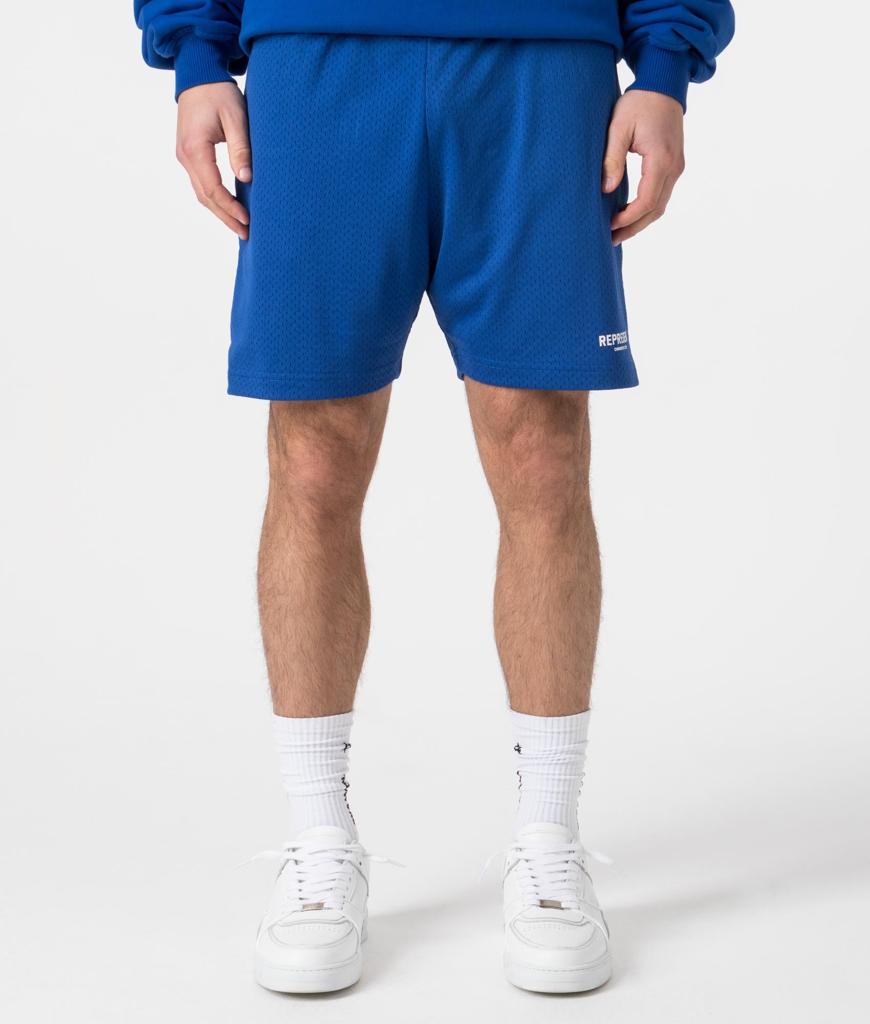 Represent Mens Represent Owners Club Mesh Shorts - Colour: 109 Cobalt Blue - Size: Large