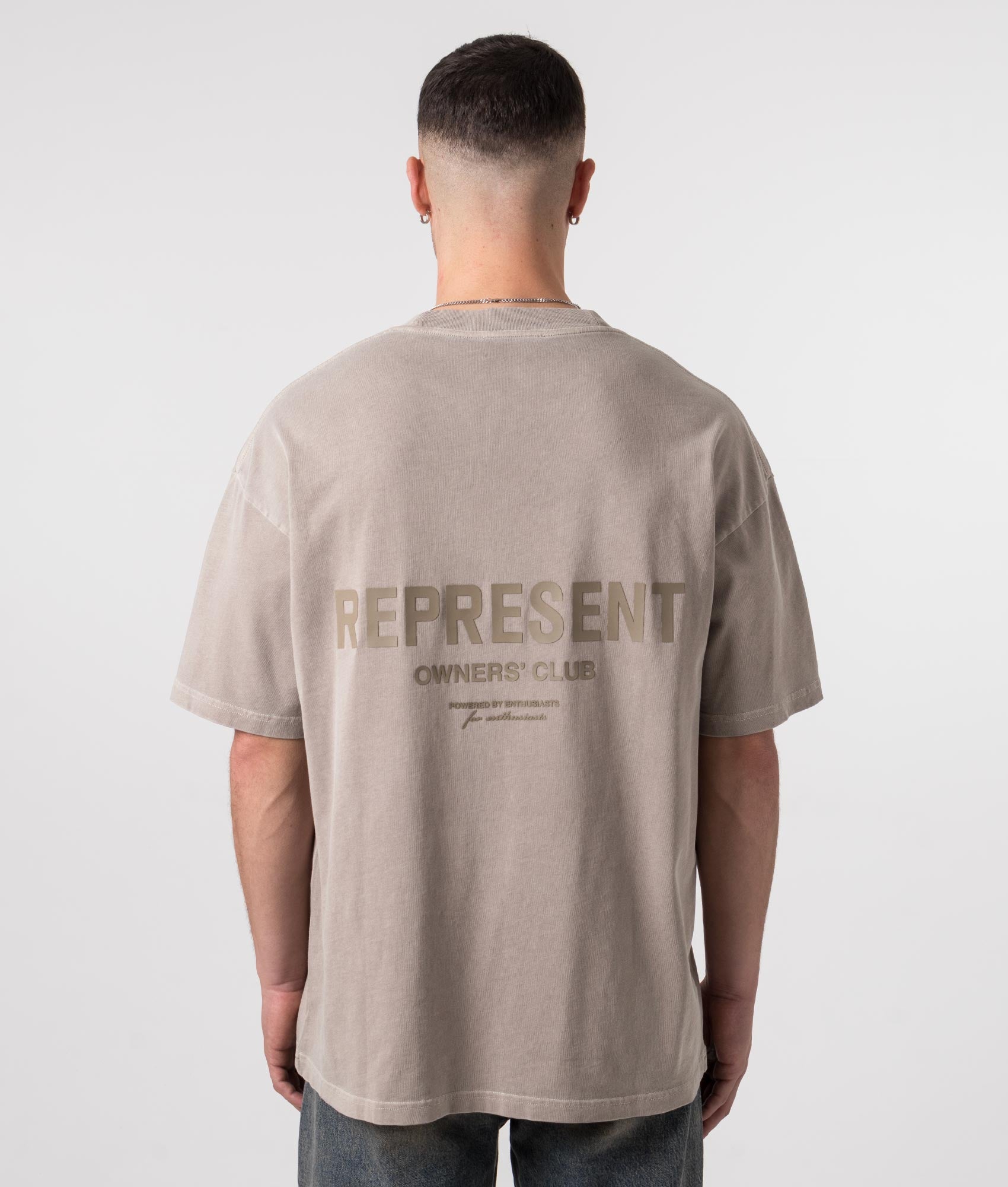 Represent Mens Represent Owners Club T-Shirt - Colour: 243 Mushroom - Size: XXL
