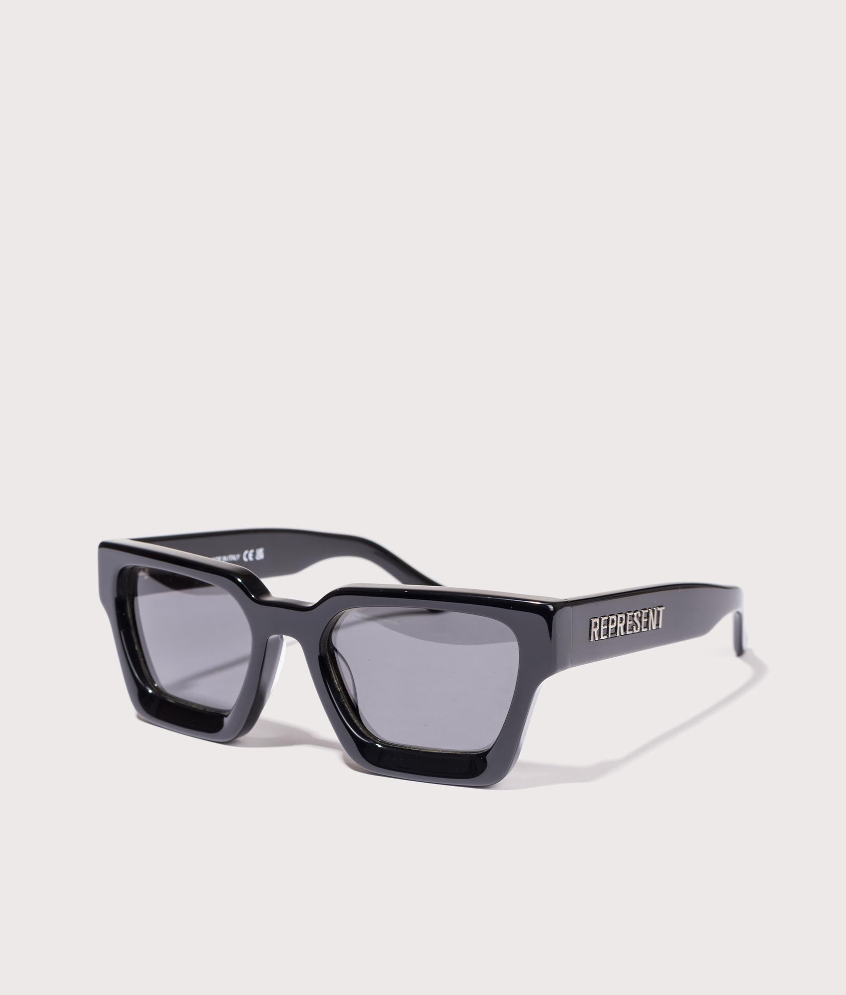 Represent Mens Represent California Sunglasses - Colour: 01 Jet Black/Black Lens - Size: One Size