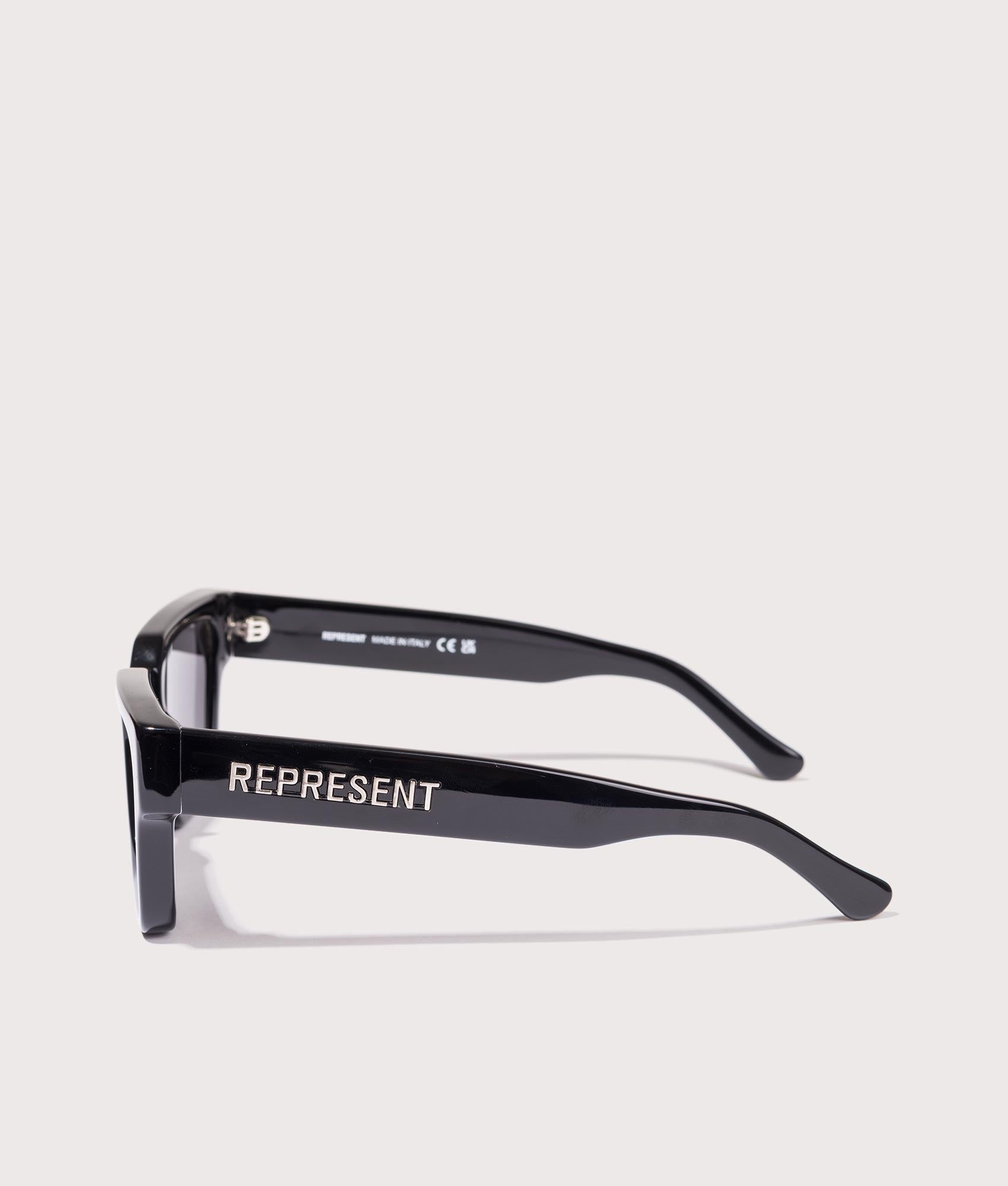 Represent Mens Represent California Sunglasses - Colour: 01 Jet Black/Black Lens - Size: One Size