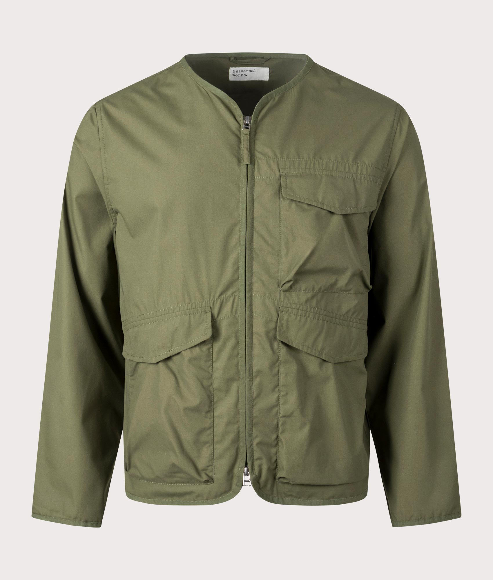 Universal Works Mens Parachute Liner Jacket - Colour: Olive - Size: Medium